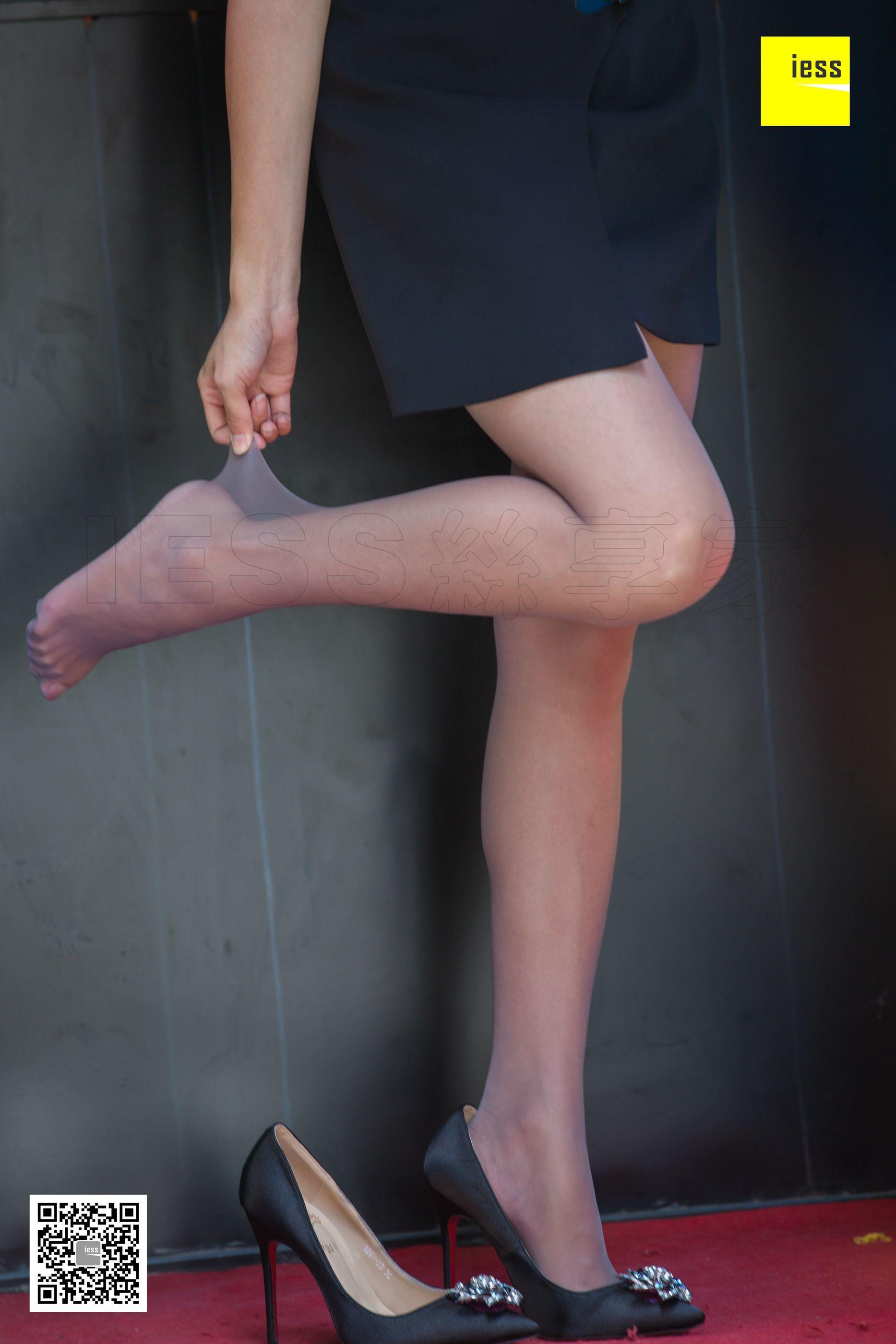 IESS异思趣向  2018.07.19 丝享家276：《婉萍知性超高跟灰丝》婉萍
