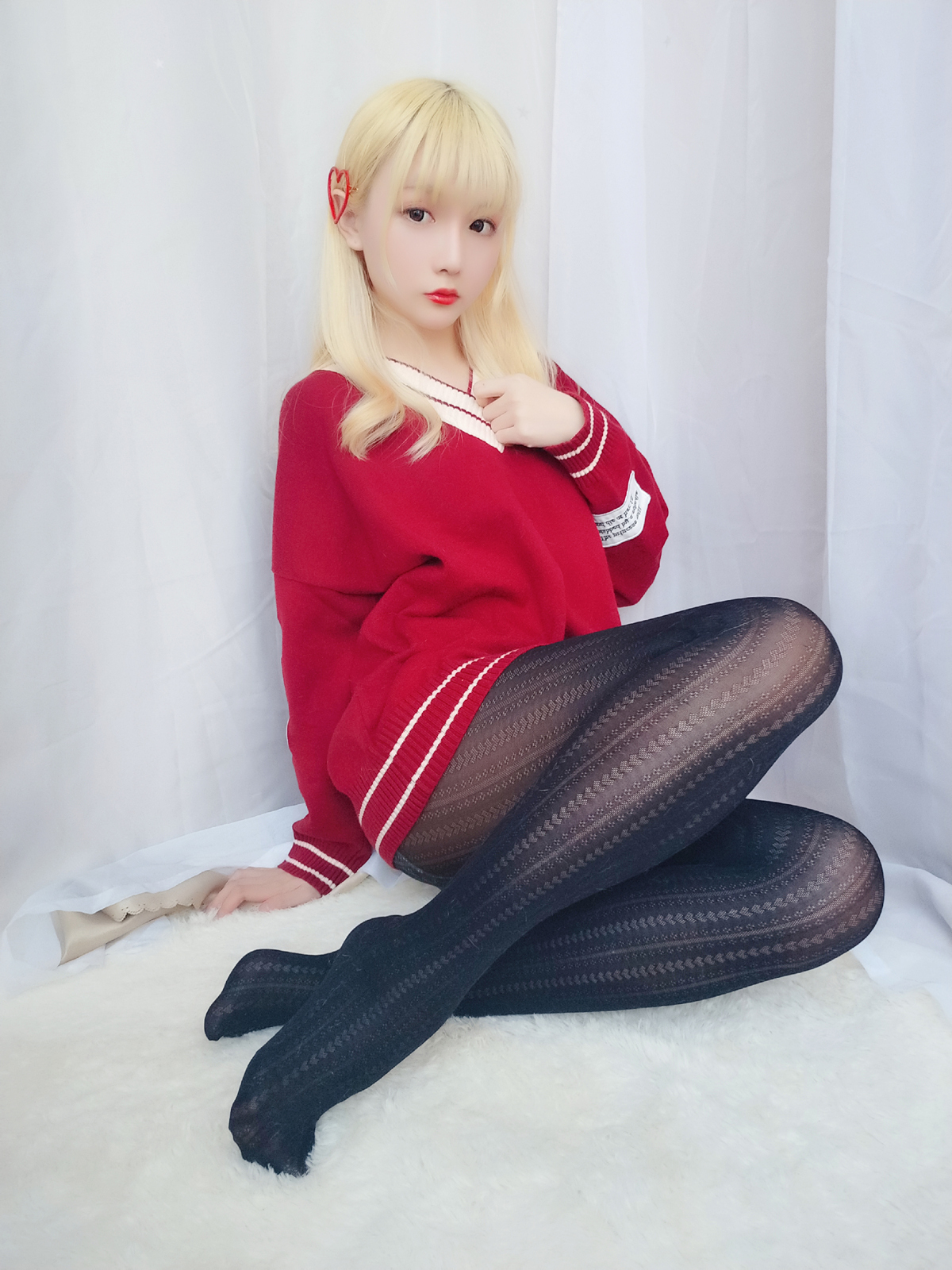 星之迟迟美女图片 VOL.8 玫瑰月光包 玫瑰味黑丝 白月光与红玫瑰