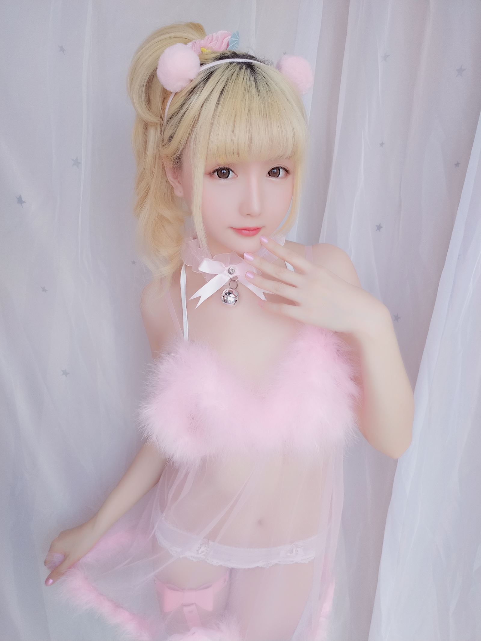 星之迟迟美女图片 VOL.9 草莓睡衣包