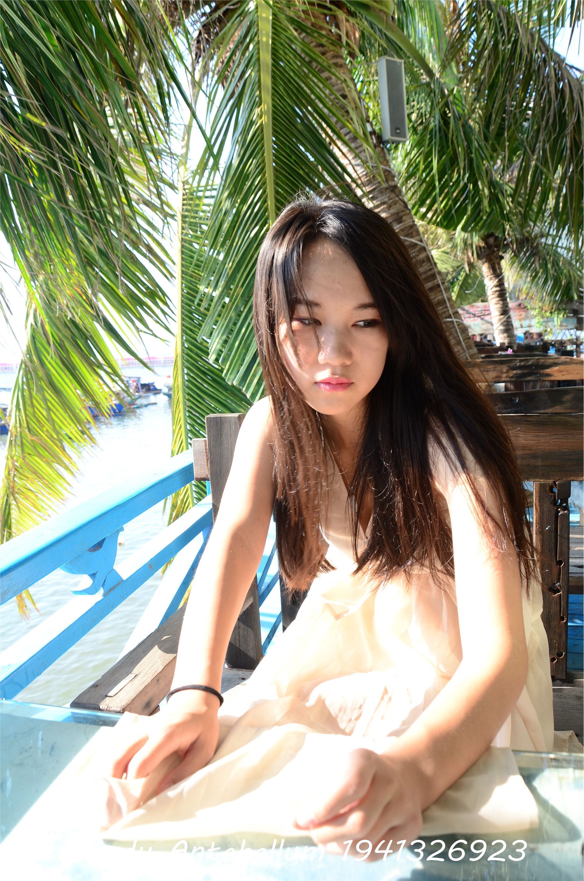 战前女神  恋足美腿棉袜女神级摄影套图 082