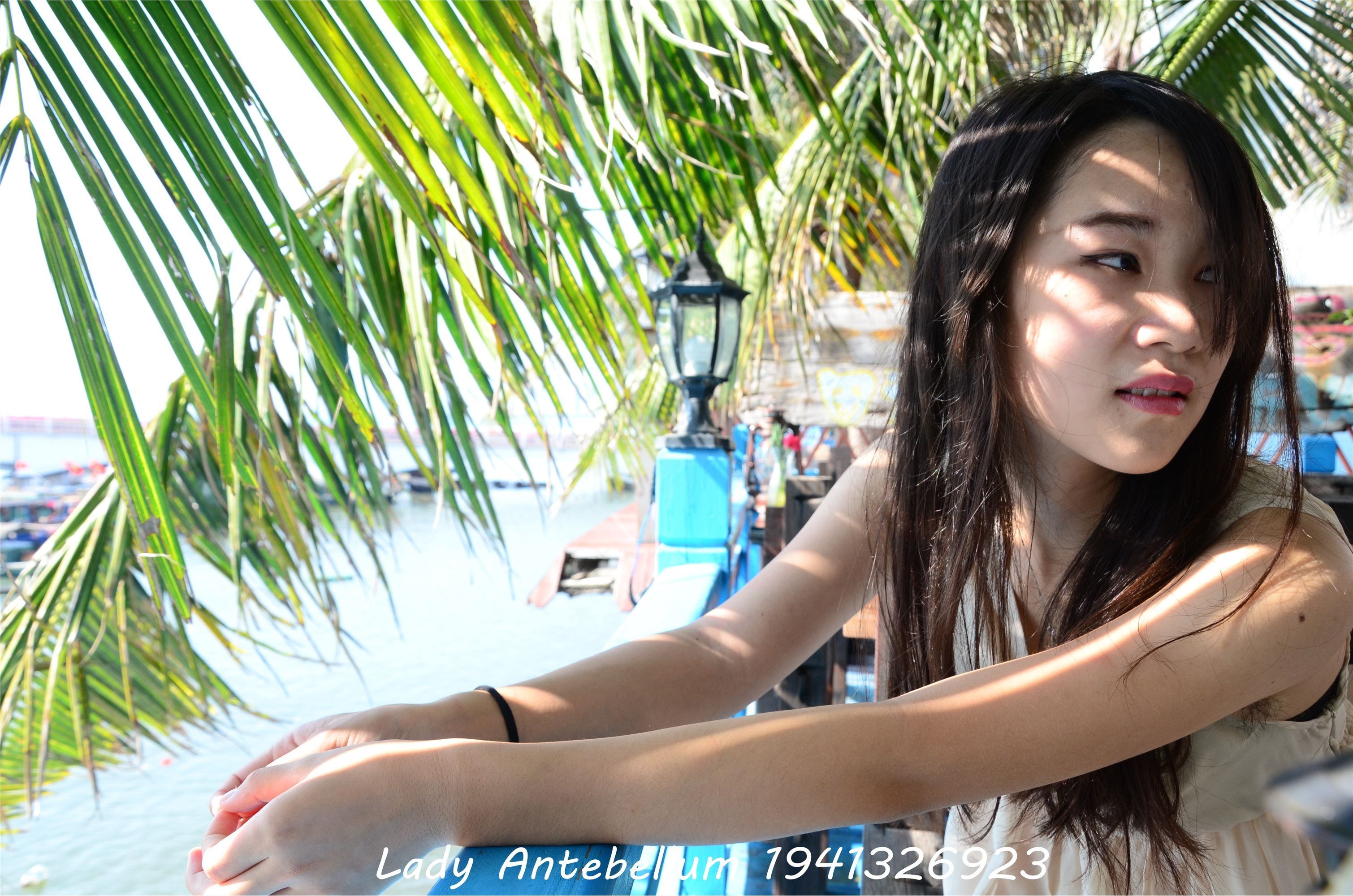 战前女神  恋足美腿棉袜女神级摄影套图 082