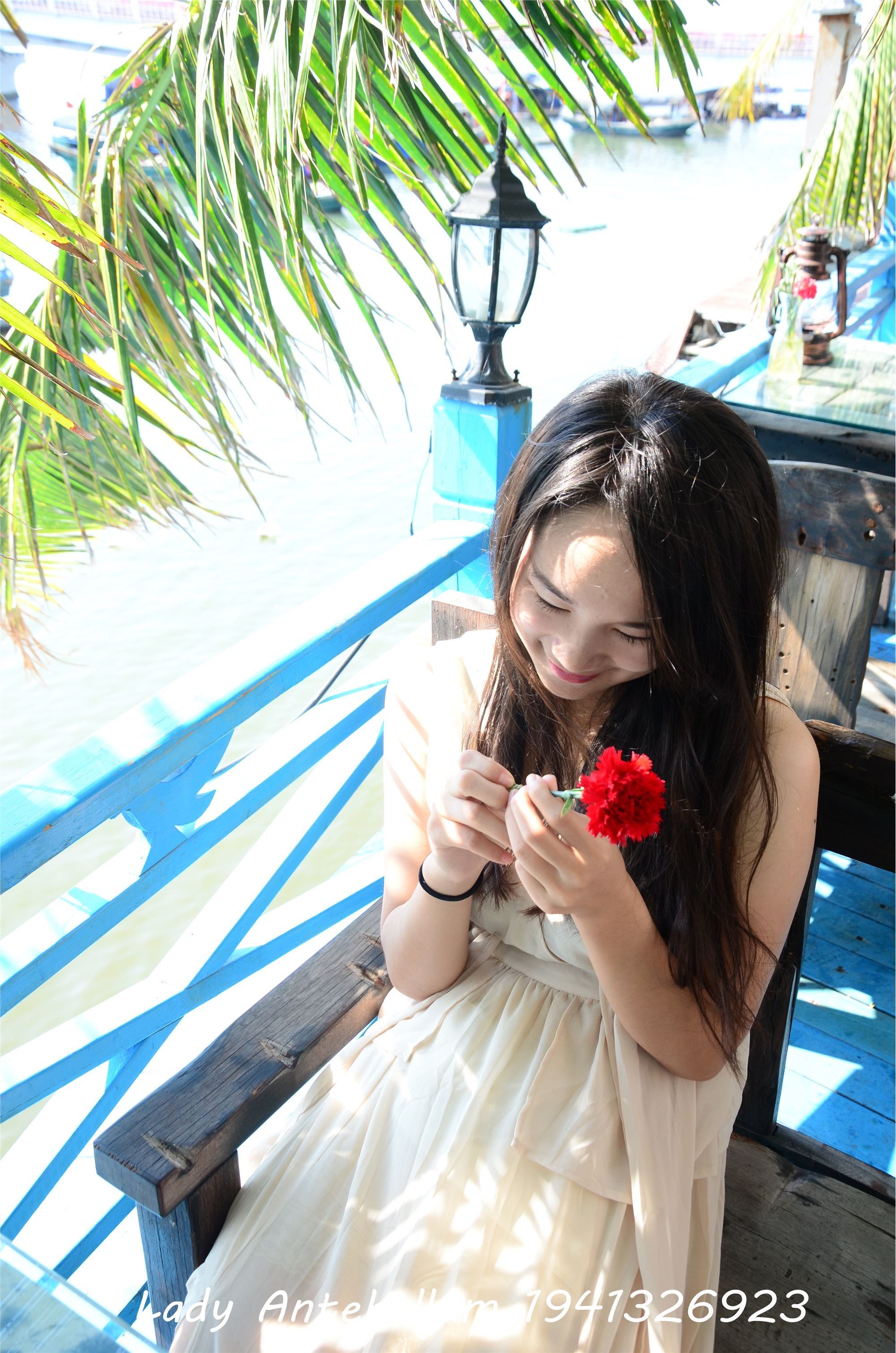 战前女神  恋足美腿棉袜女神级摄影套图 082