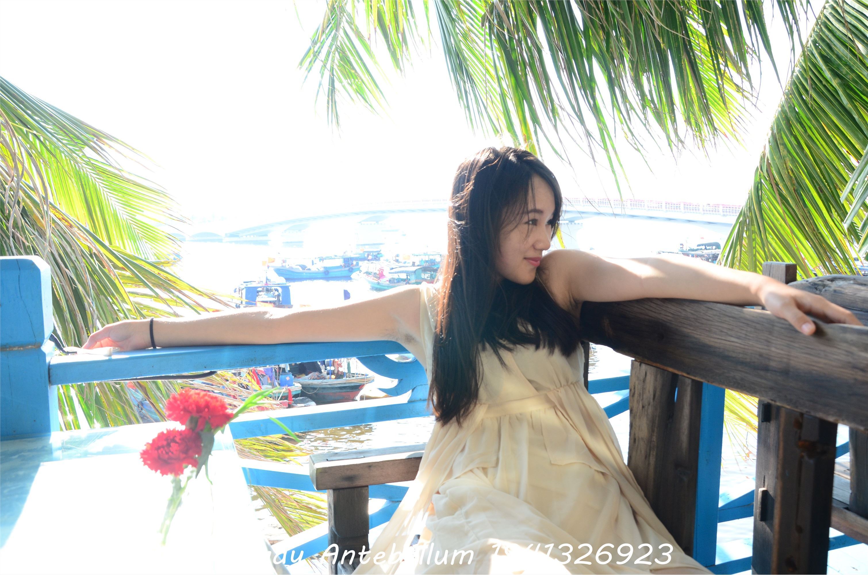 战前女神  恋足美腿棉袜女神级摄影套图 082