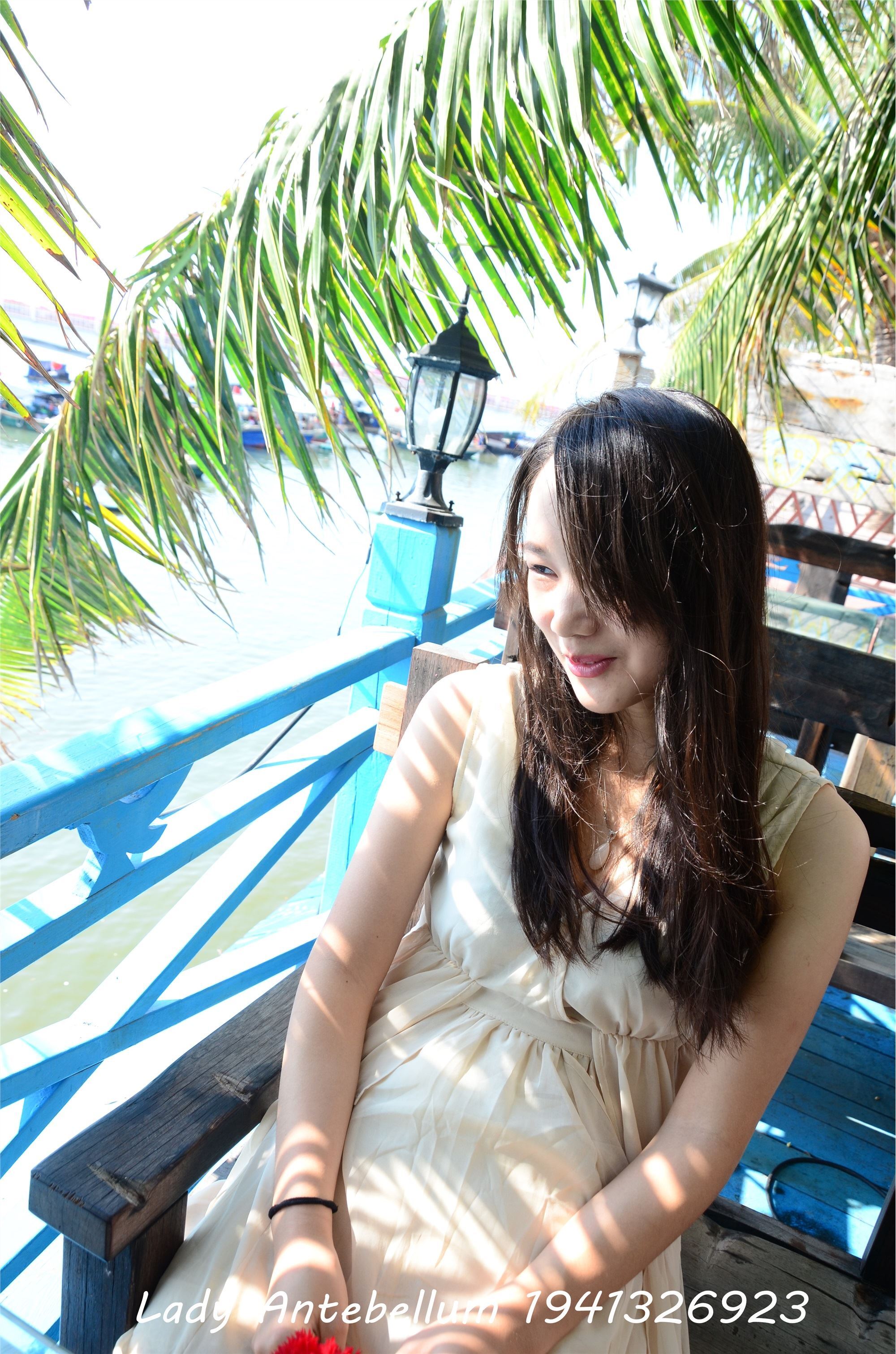 战前女神  恋足美腿棉袜女神级摄影套图 082