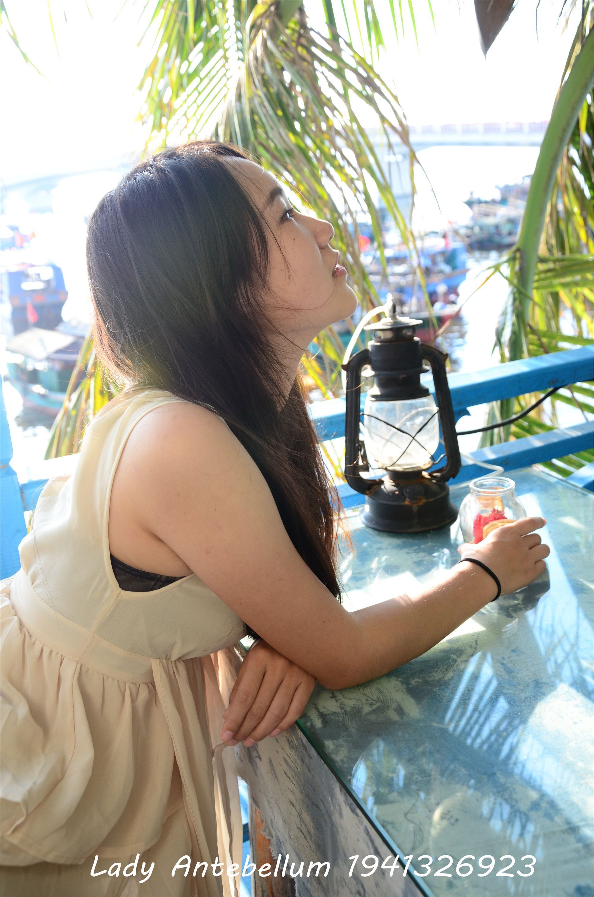 战前女神  恋足美腿棉袜女神级摄影套图 082