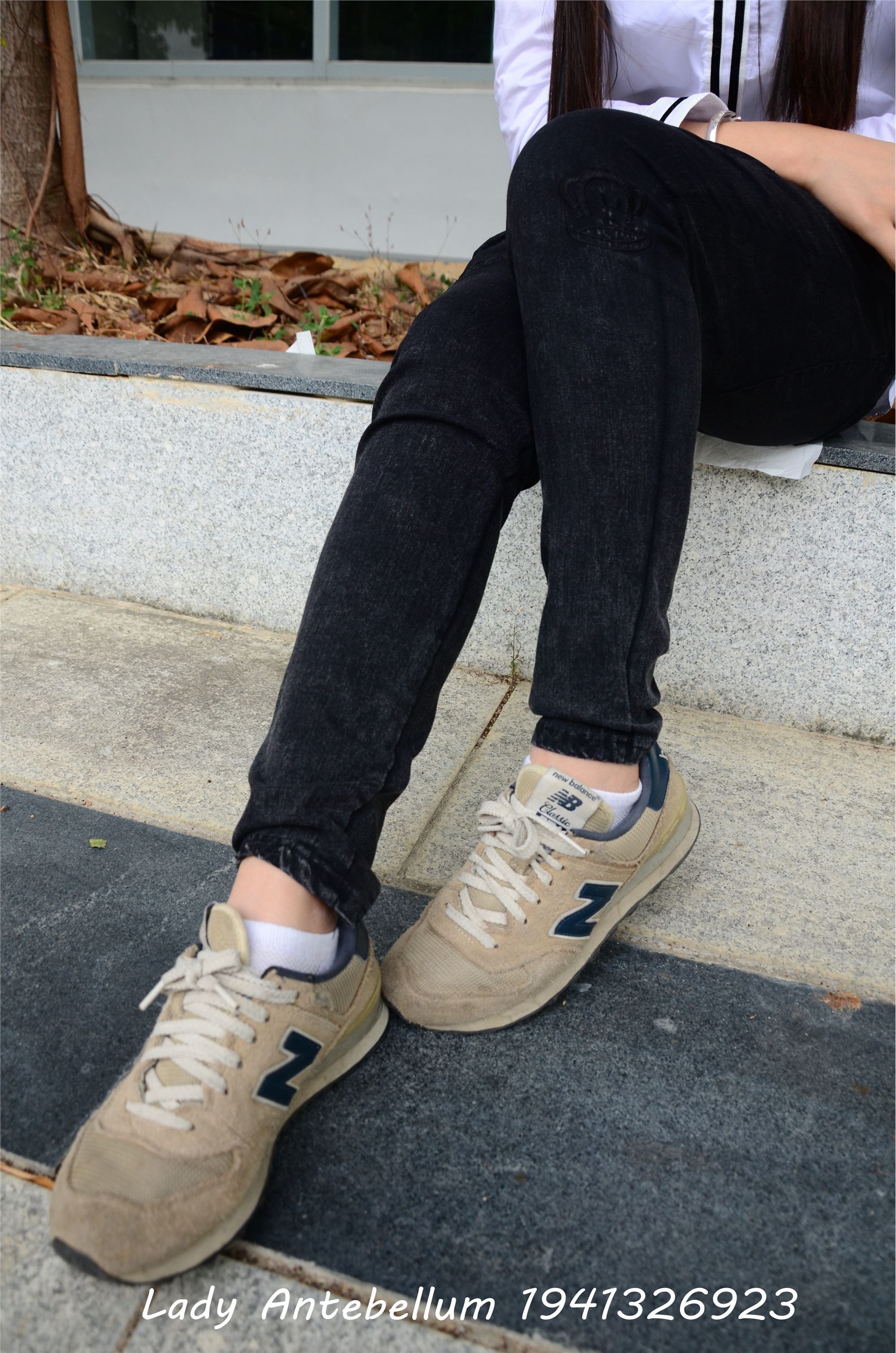 战前女神  恋足美腿棉袜女神级摄影套图 083