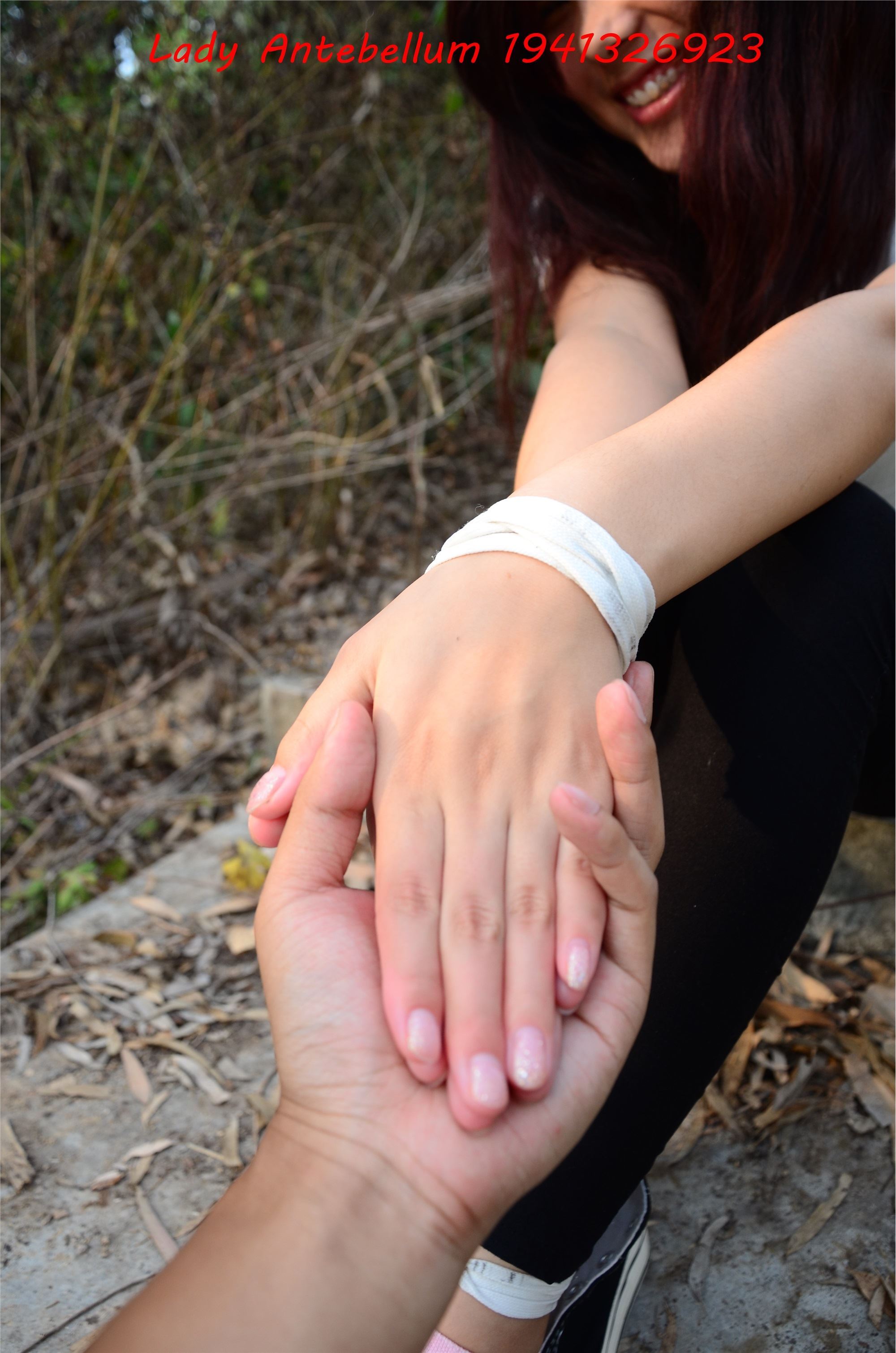 战前女神  恋足美腿棉袜女神级摄影套图 086