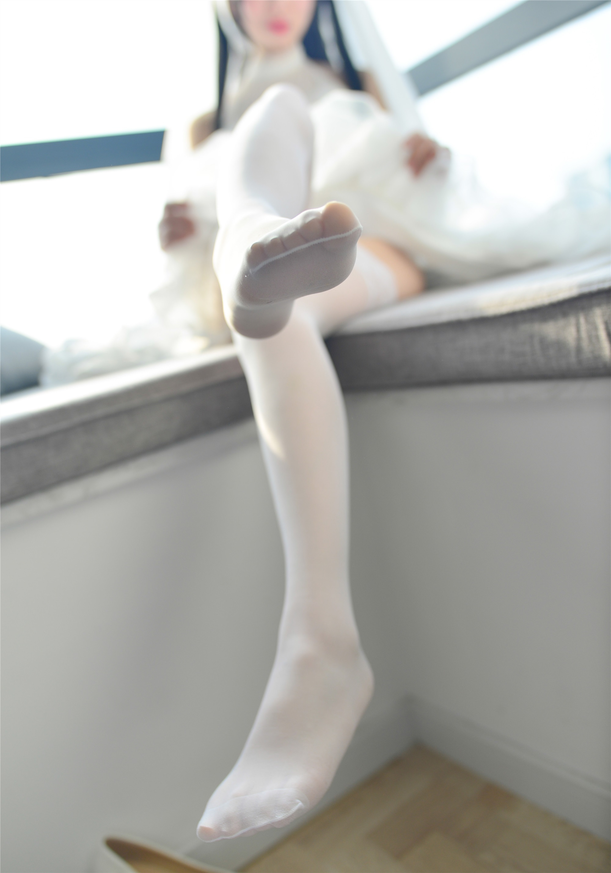 Cos小姐姐雪琪- 爱宕高跟美腿与婚纱