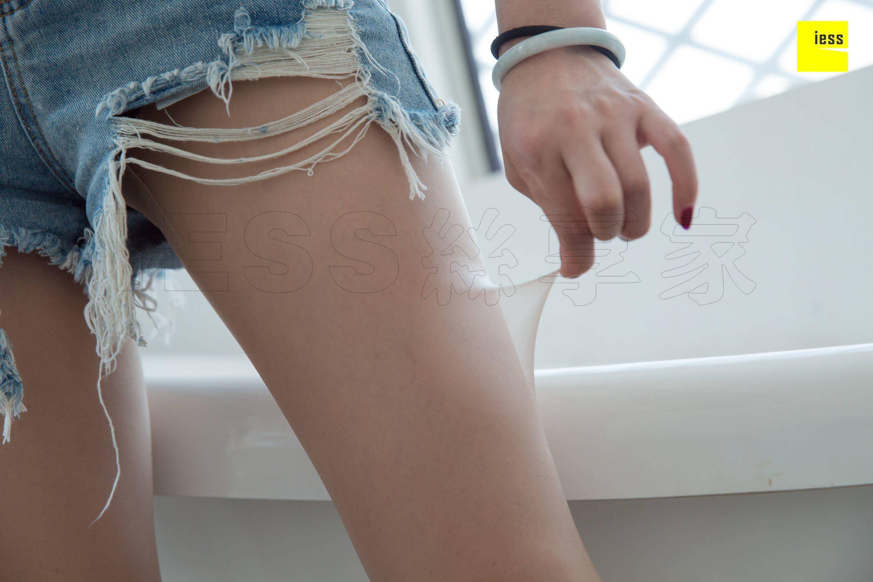 IESS异思趣向  2018.07.27 丝享家282：《九妹浴缸牛仔短裤》九妹