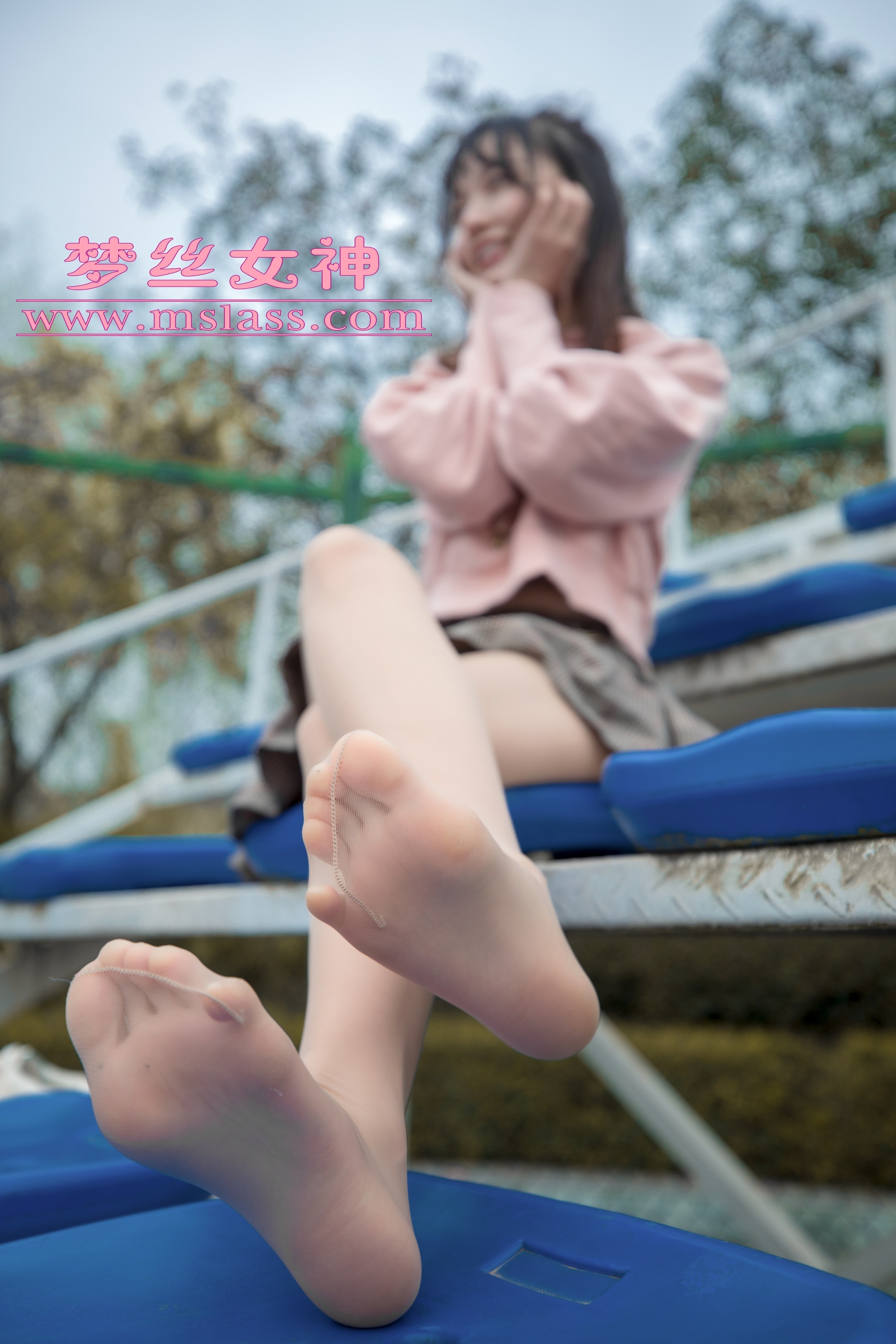 MSLASS梦丝女神  2019.04.23 操场的校花小甜心 玥玥