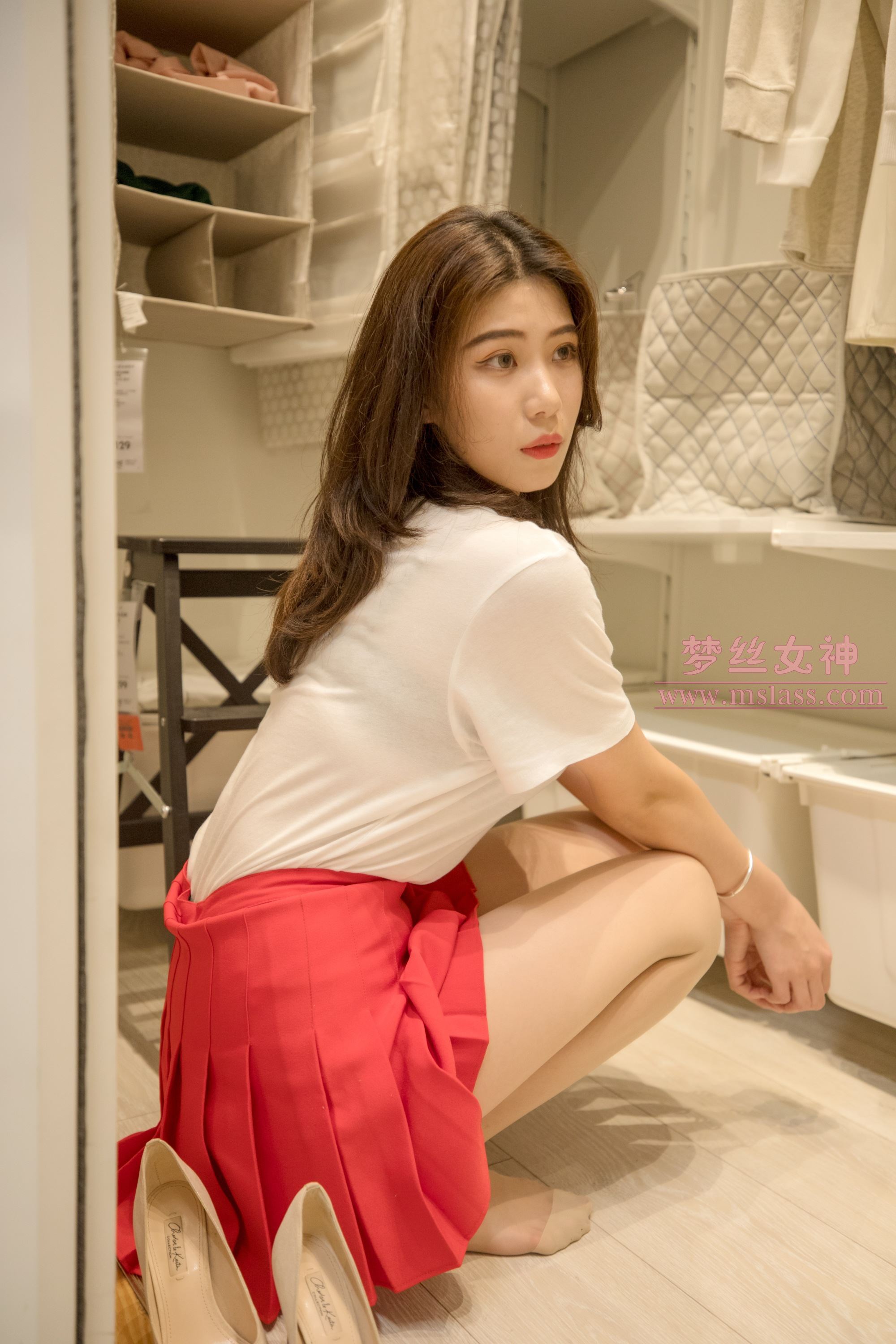 MSLASS梦丝女神 2019.05.02 商场的试衣间 媛媛