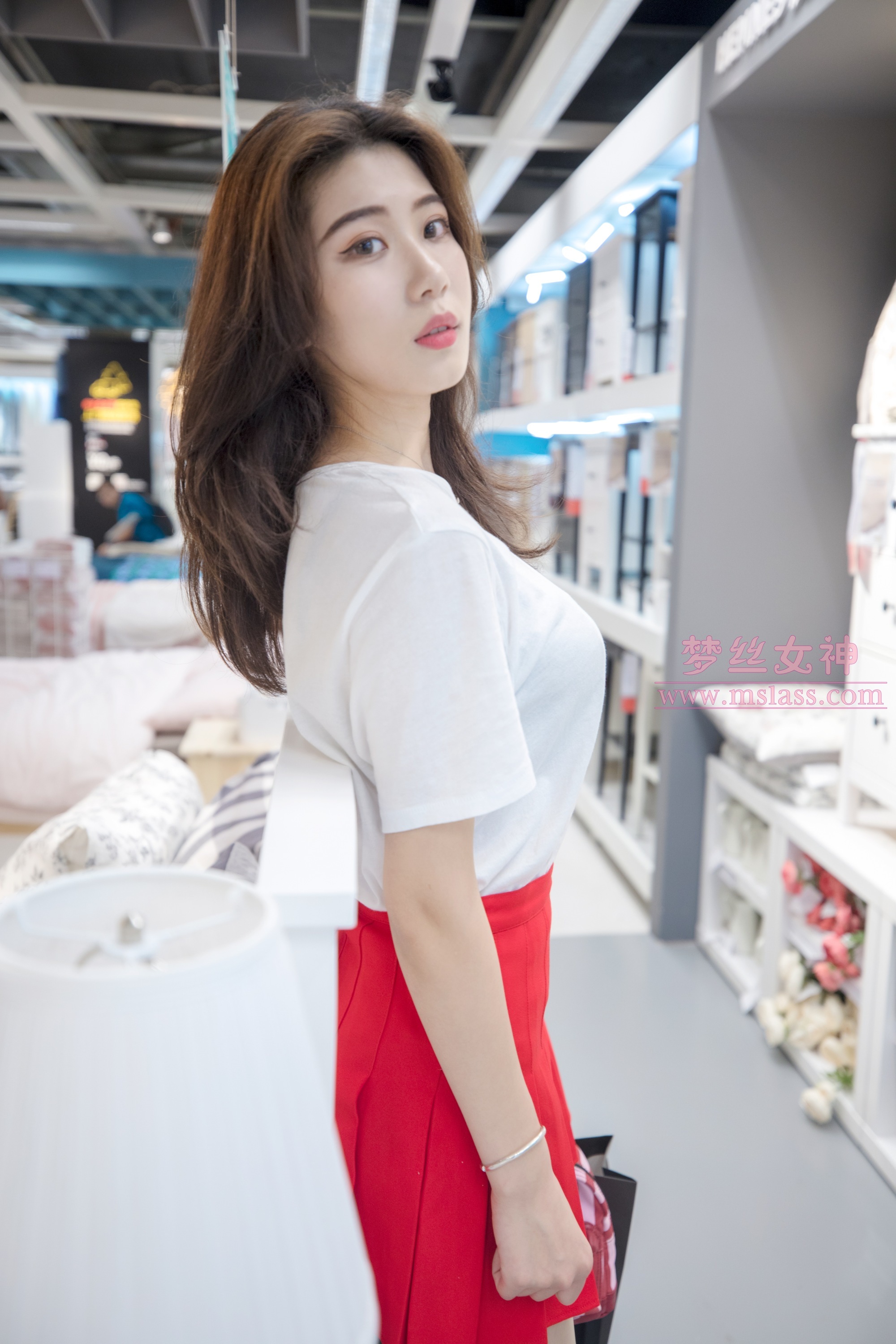 MSLASS梦丝女神 2019.05.02 商场的试衣间 媛媛