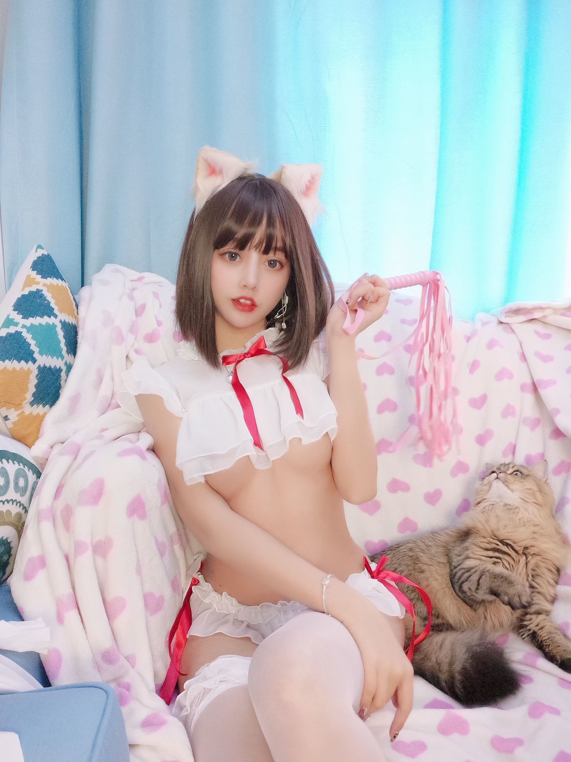 过期米线线喵 粉耳SM