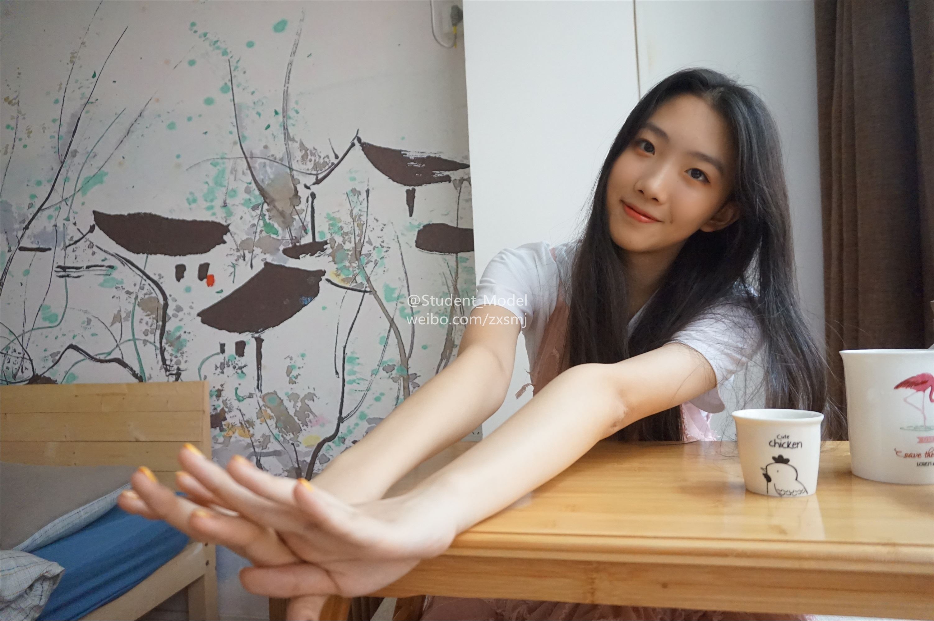 学生模特 套图 Bee