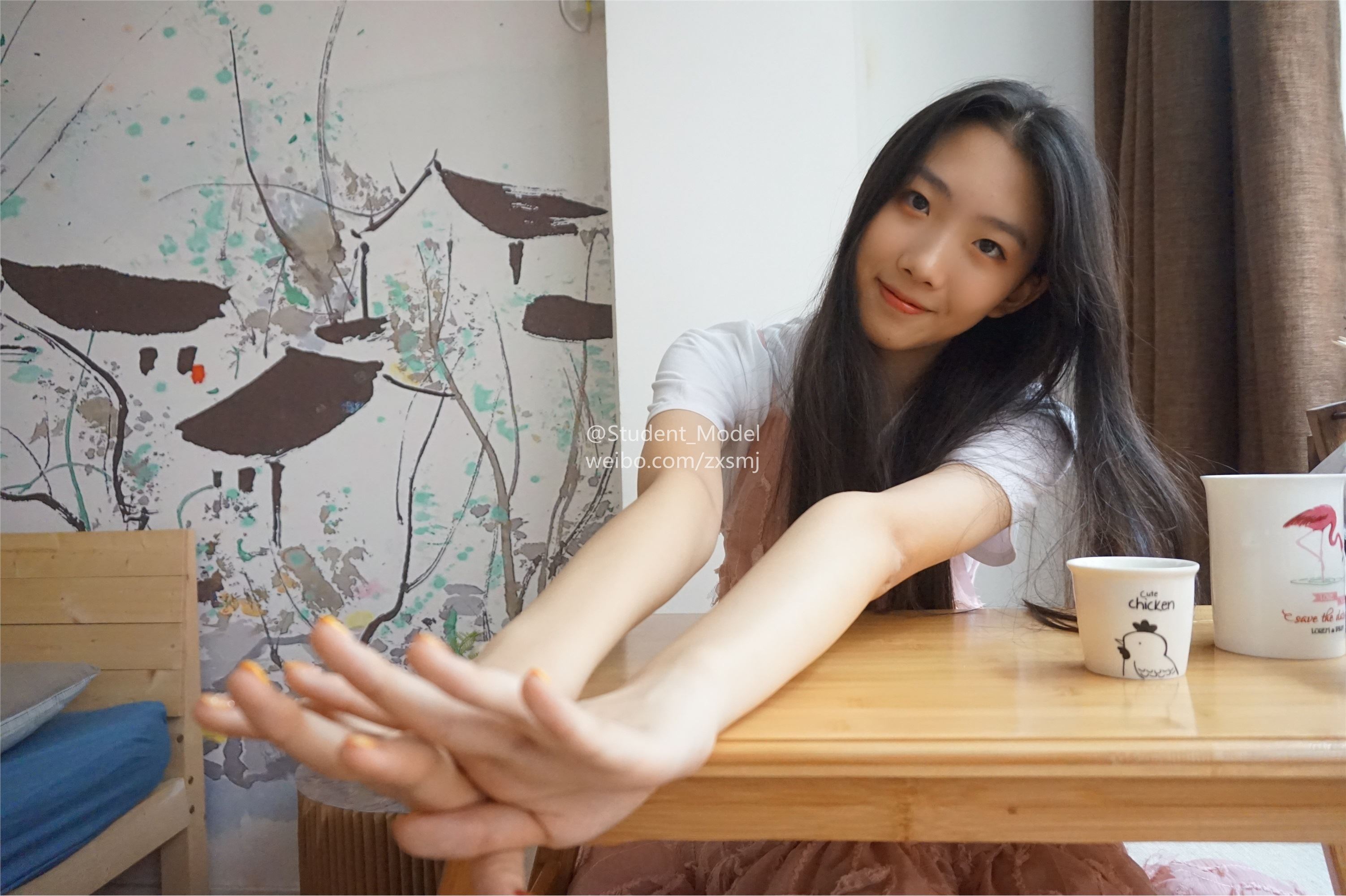 学生模特 套图 Bee