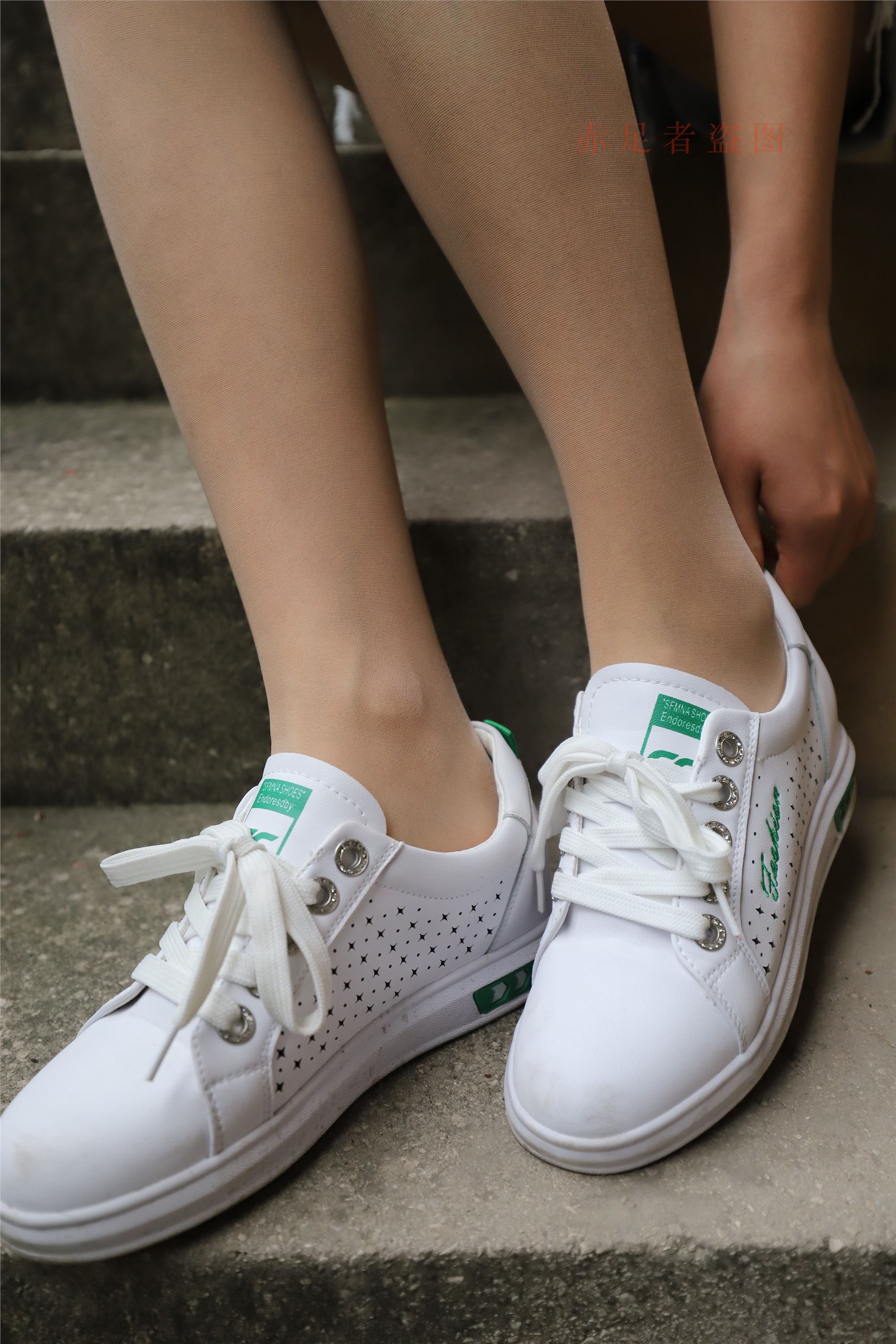 大西瓜套图 2018 6月活动模特1   长si 船袜(两套）2