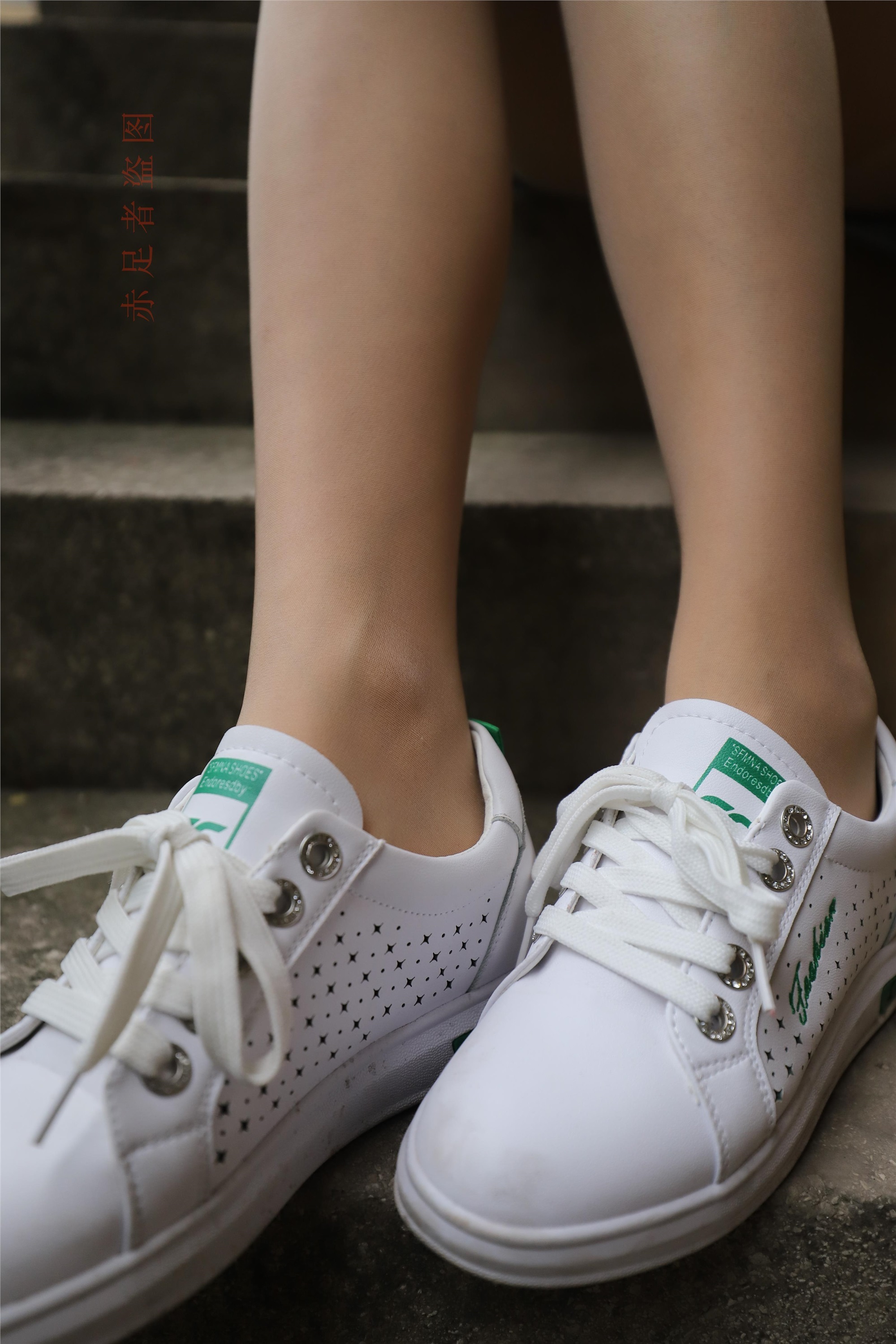 大西瓜套图 2018 6月活动模特1   长si 船袜(两套）2