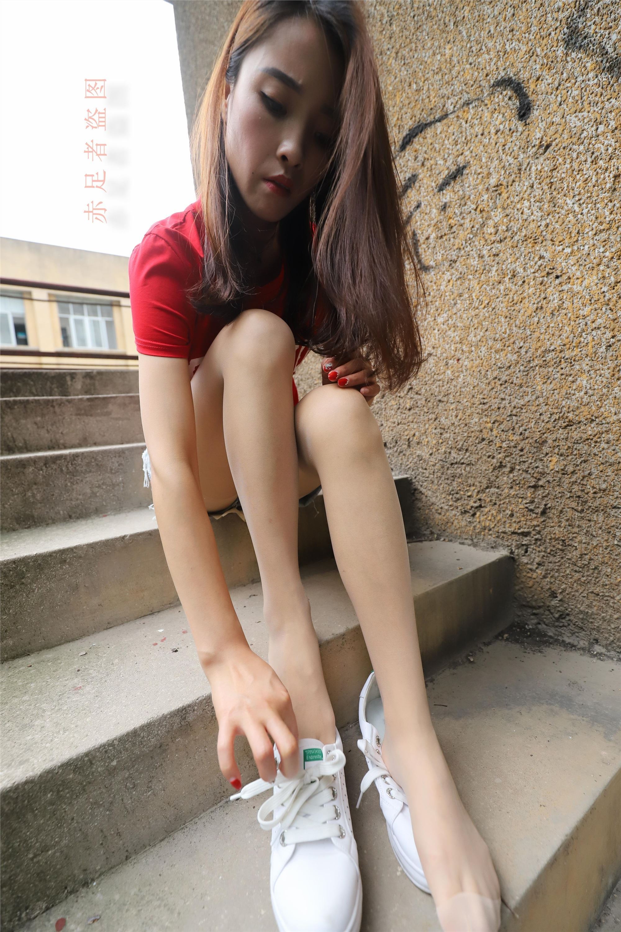 大西瓜套图 2018 6月活动模特1   长si 船袜(两套）3