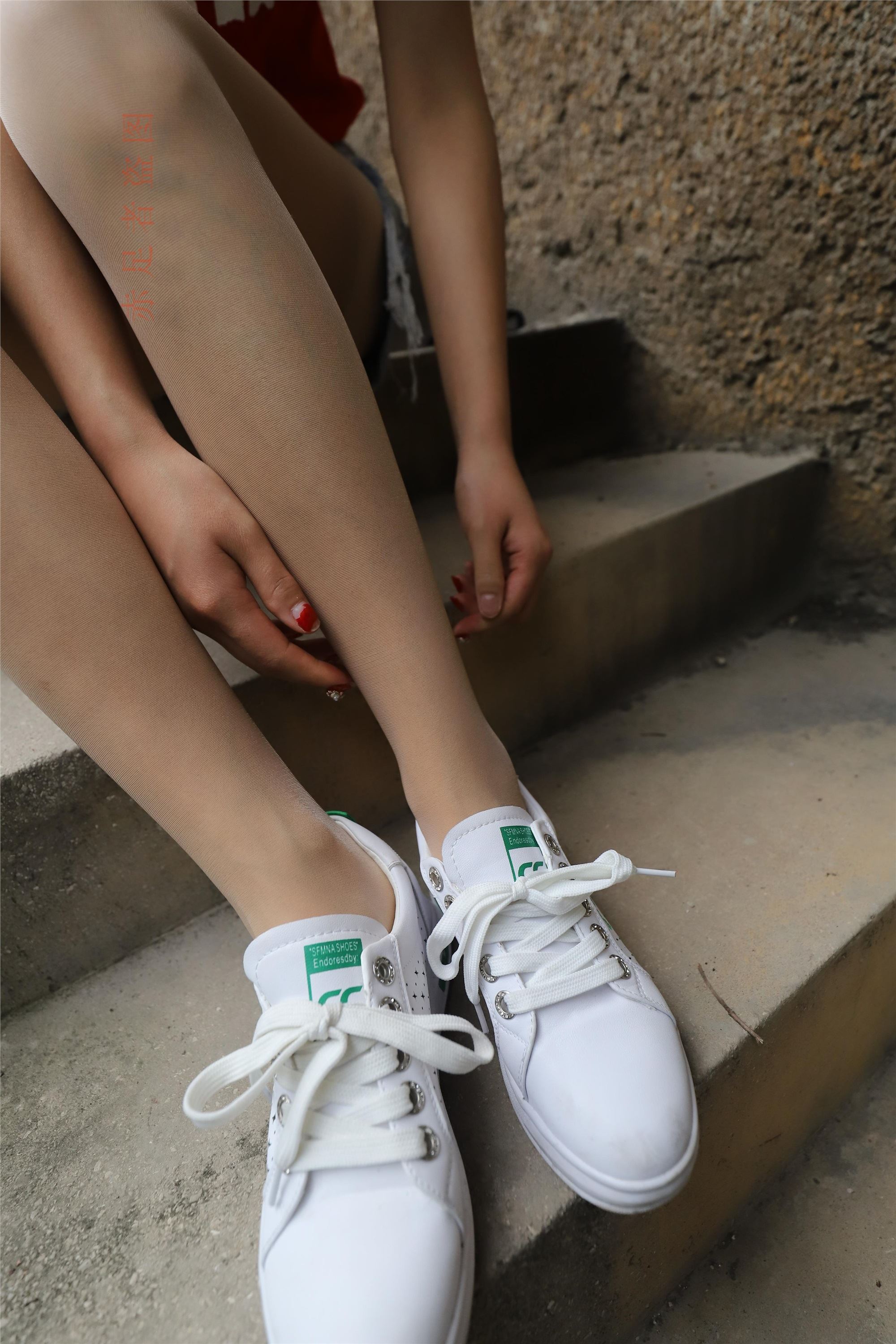 大西瓜套图 2018 6月活动模特1   长si 船袜(两套）3