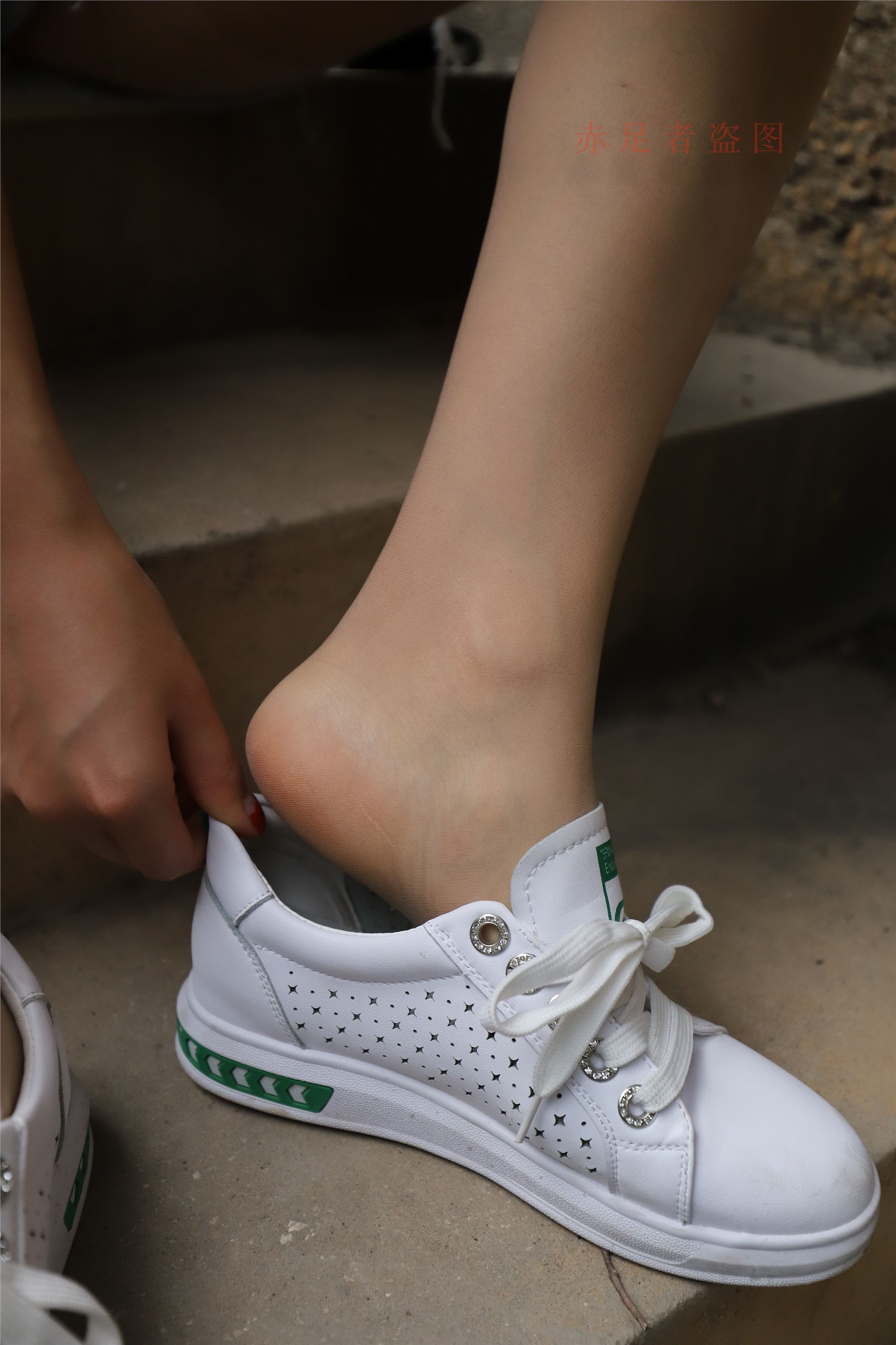 大西瓜套图 2018 6月活动模特1   长si 船袜(两套）3