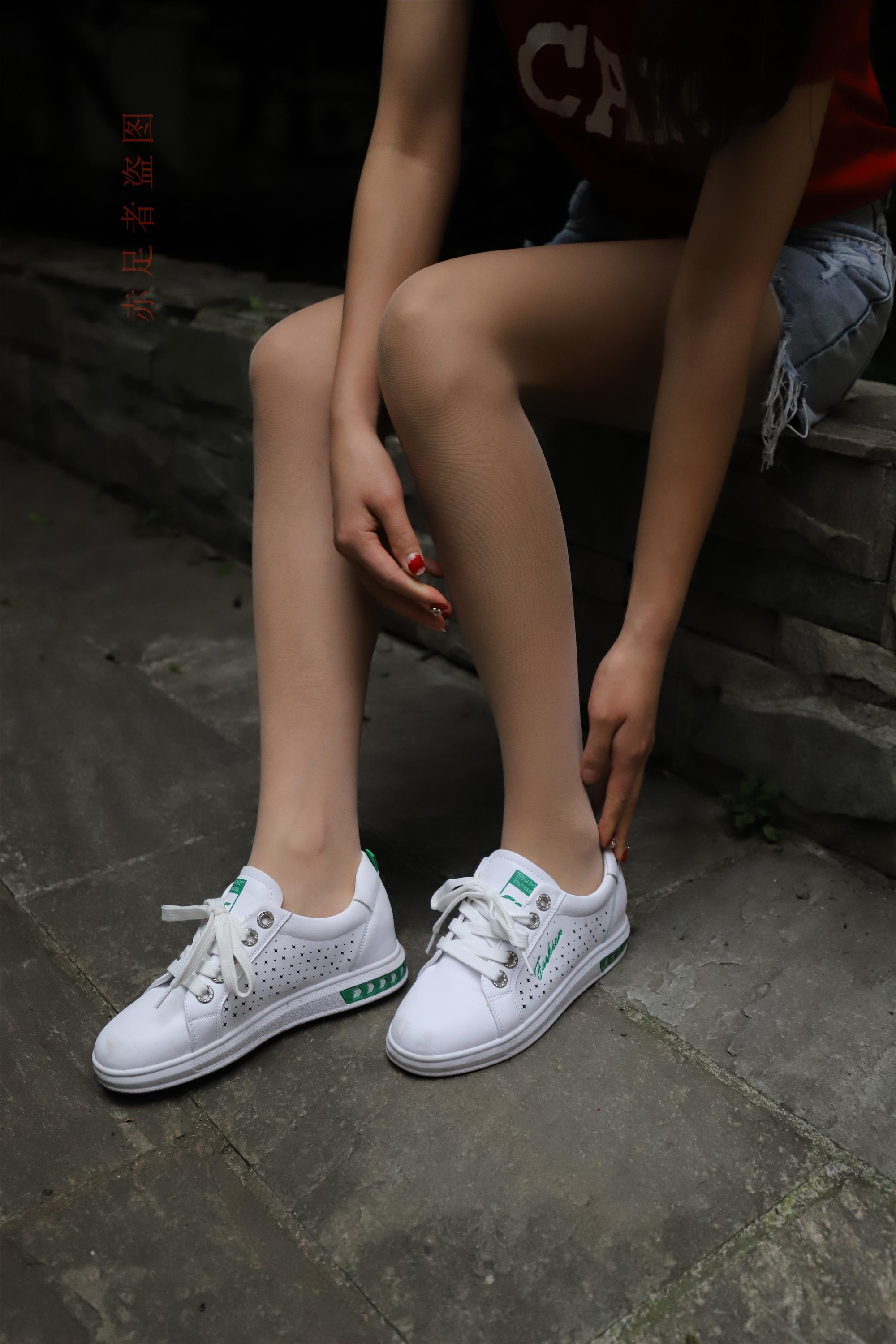 大西瓜套图 2018 6月活动模特1   长si 船袜(两套）3