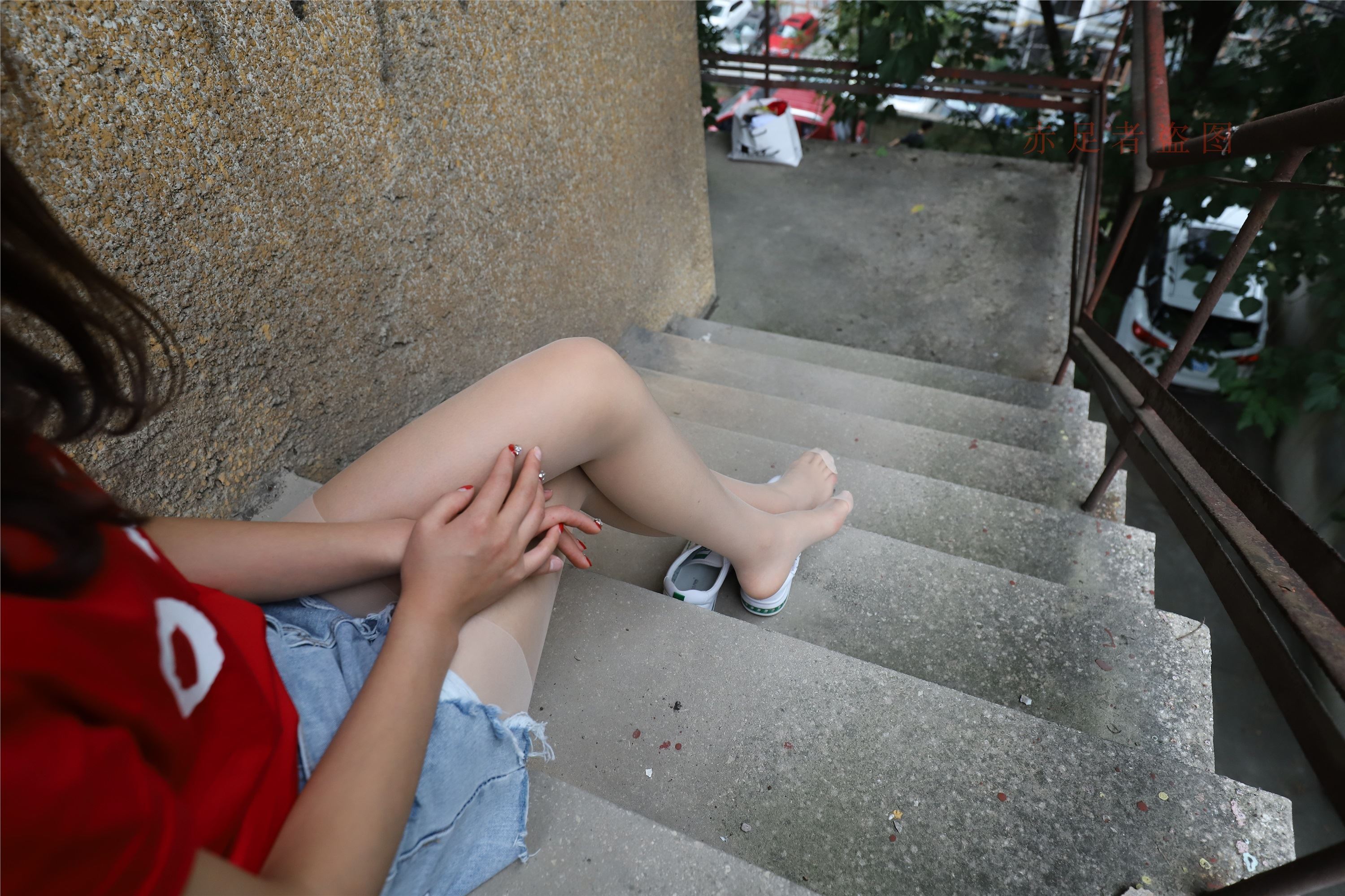 大西瓜套图 2018 6月活动模特1   长si 船袜(两套）3