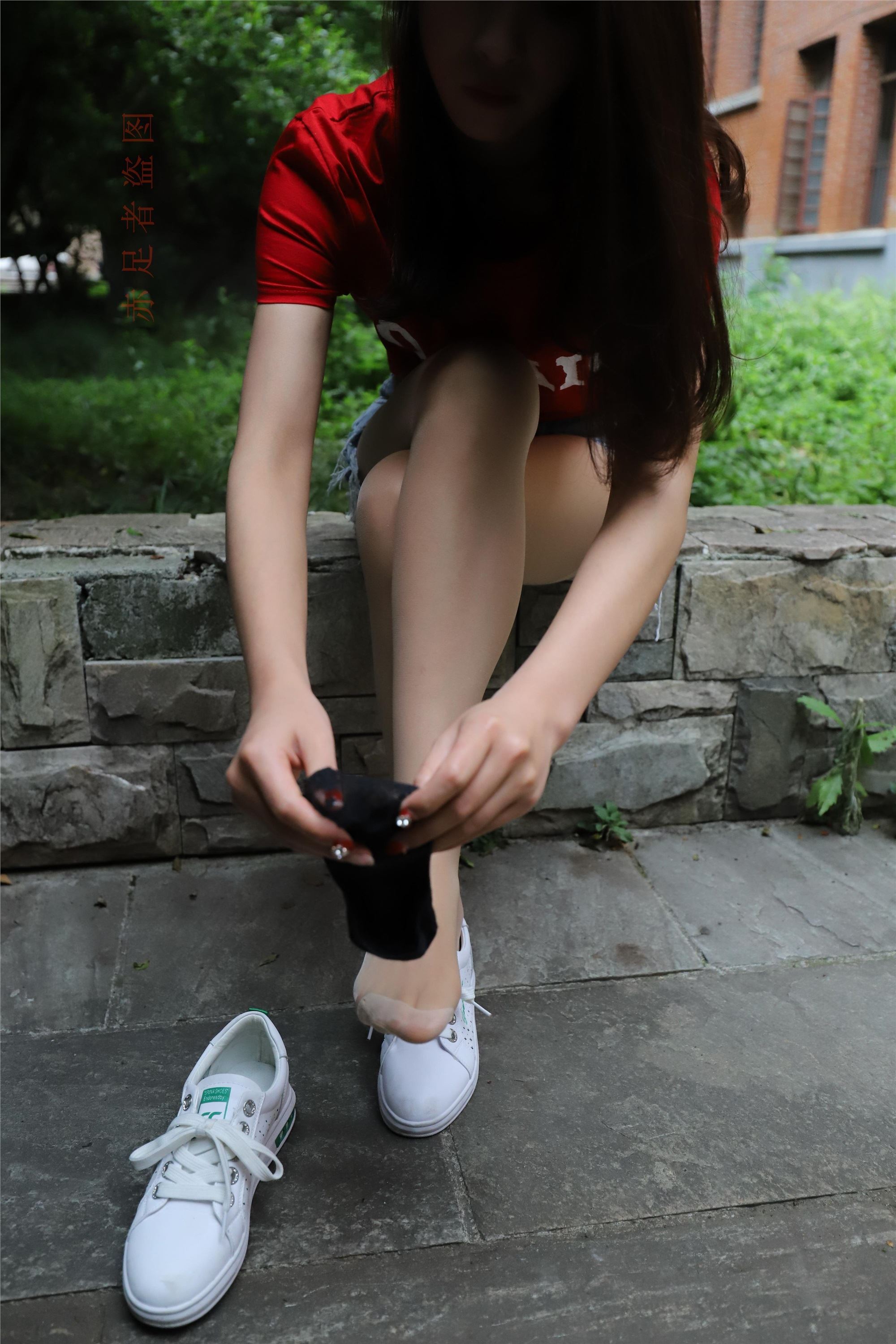 大西瓜套图 2018 6月活动模特1   长si 船袜(两套）4