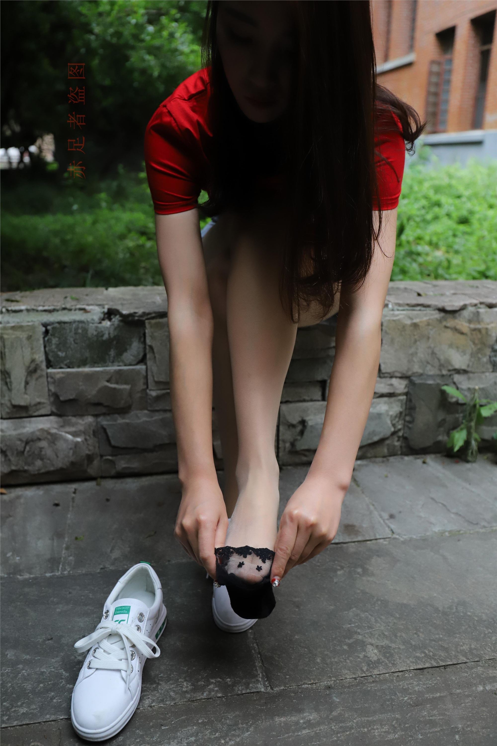 大西瓜套图 2018 6月活动模特1   长si 船袜(两套）4