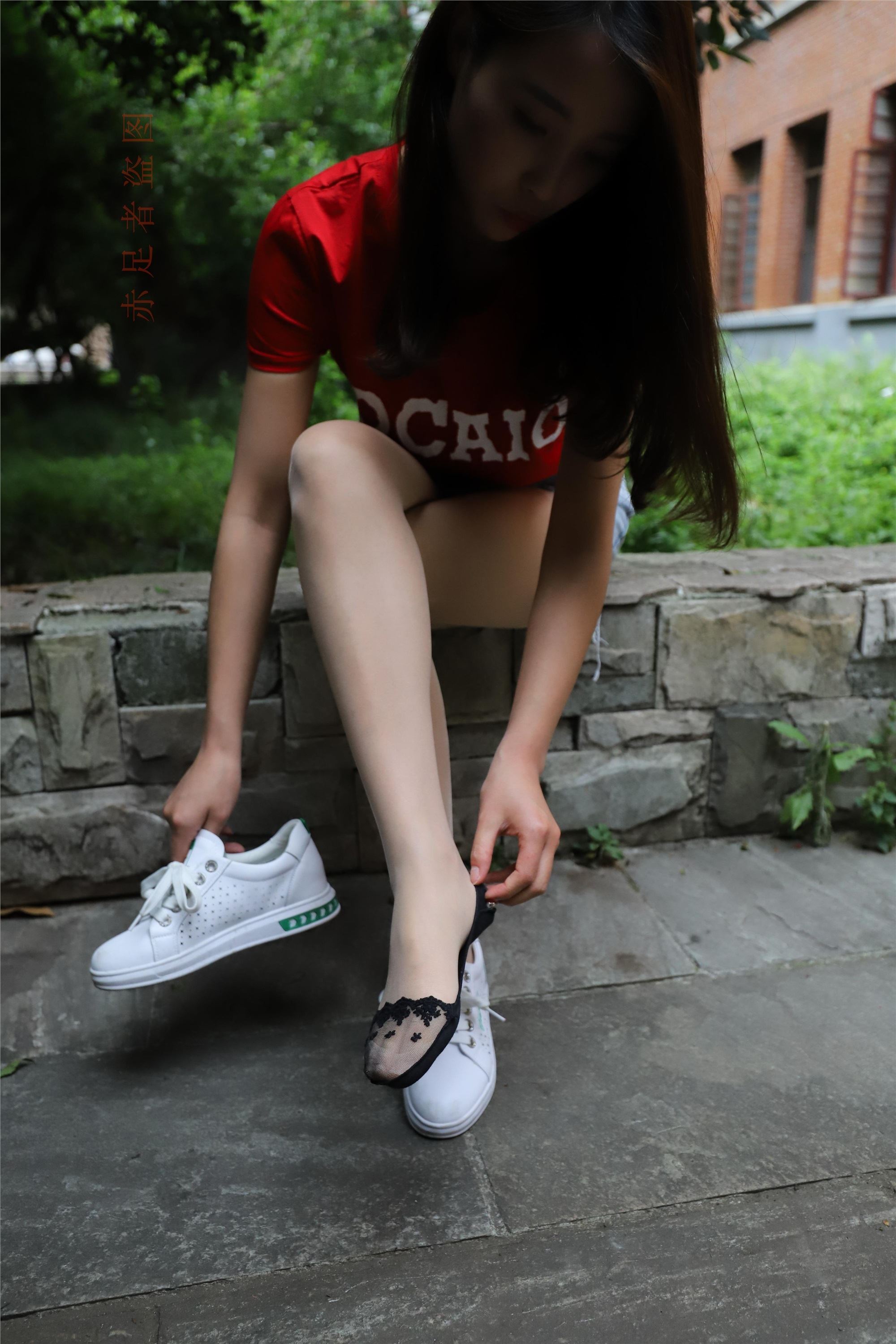 大西瓜套图 2018 6月活动模特1   长si 船袜(两套）4