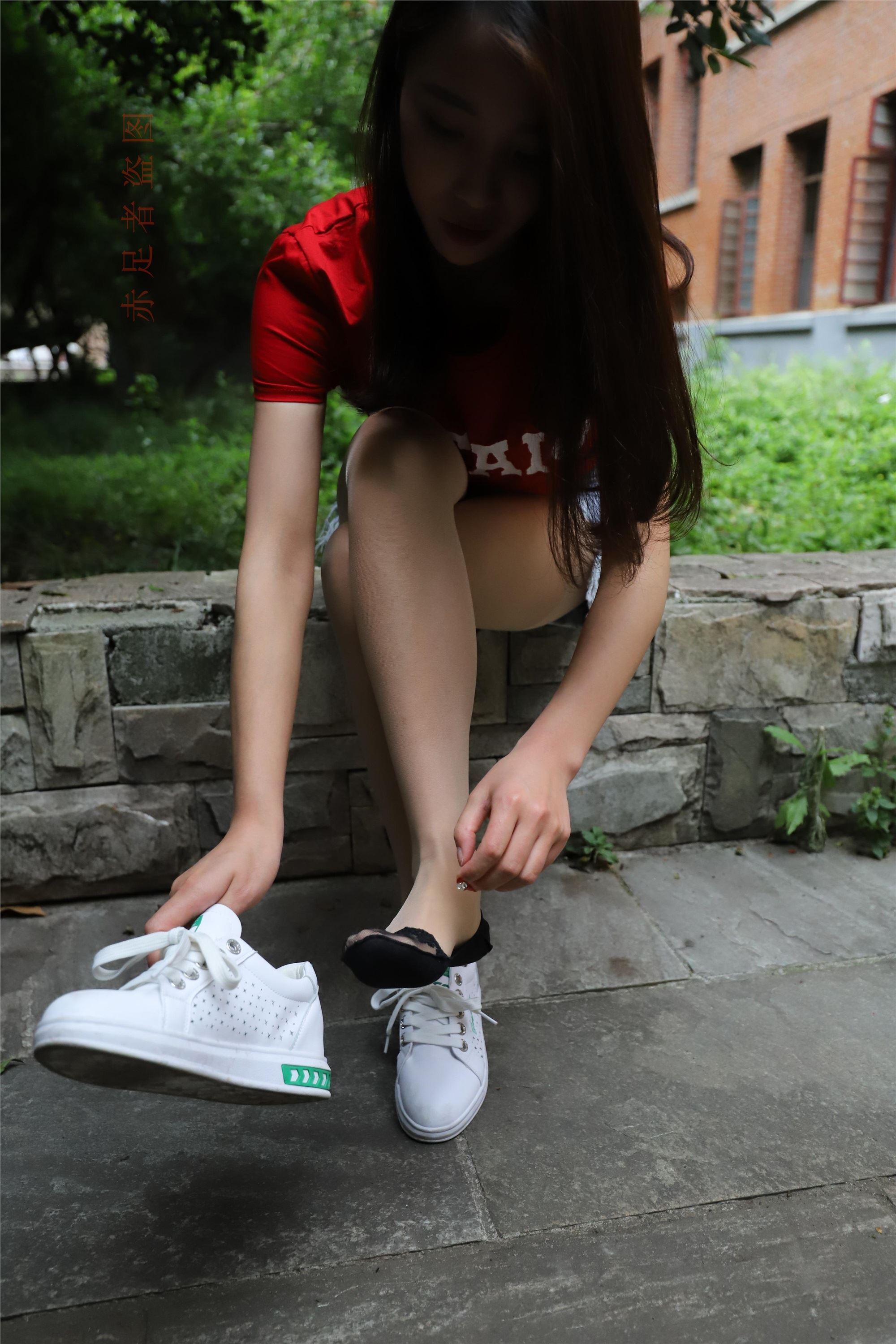 大西瓜套图 2018 6月活动模特1   长si 船袜(两套）4