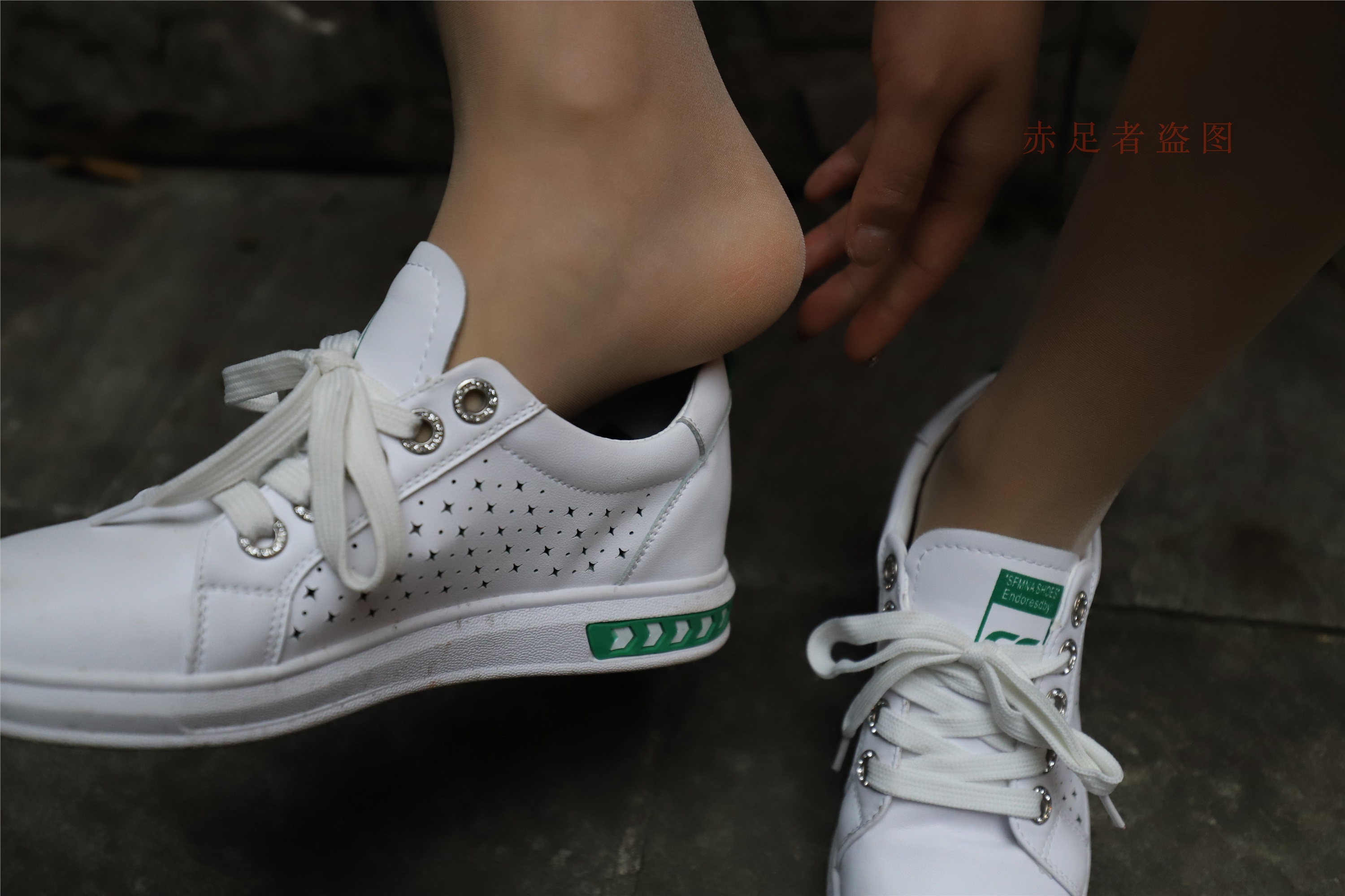 大西瓜套图 2018 6月活动模特1   长si 船袜(两套）4