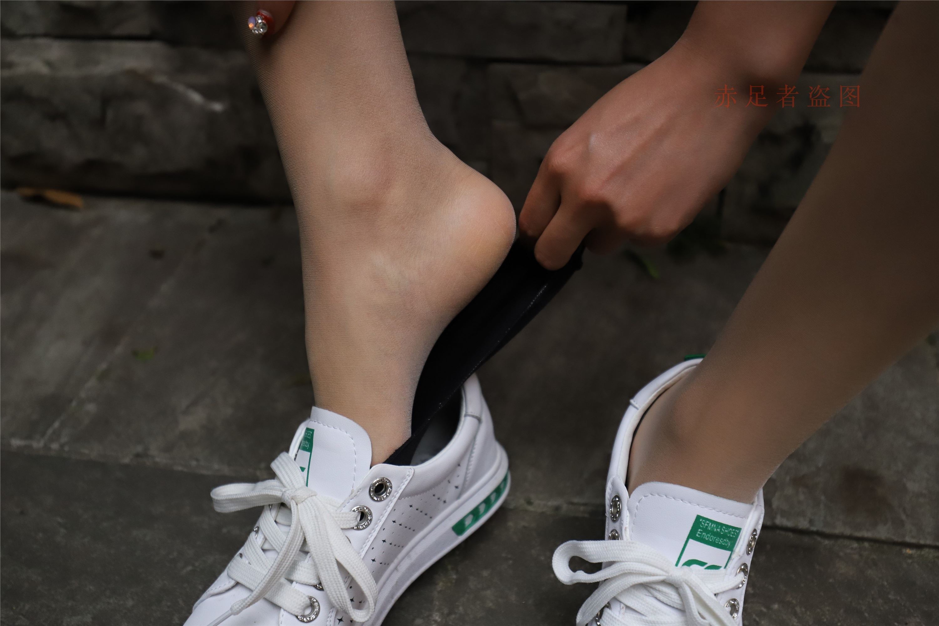 大西瓜套图 2018 6月活动模特1   长si 船袜(两套）4