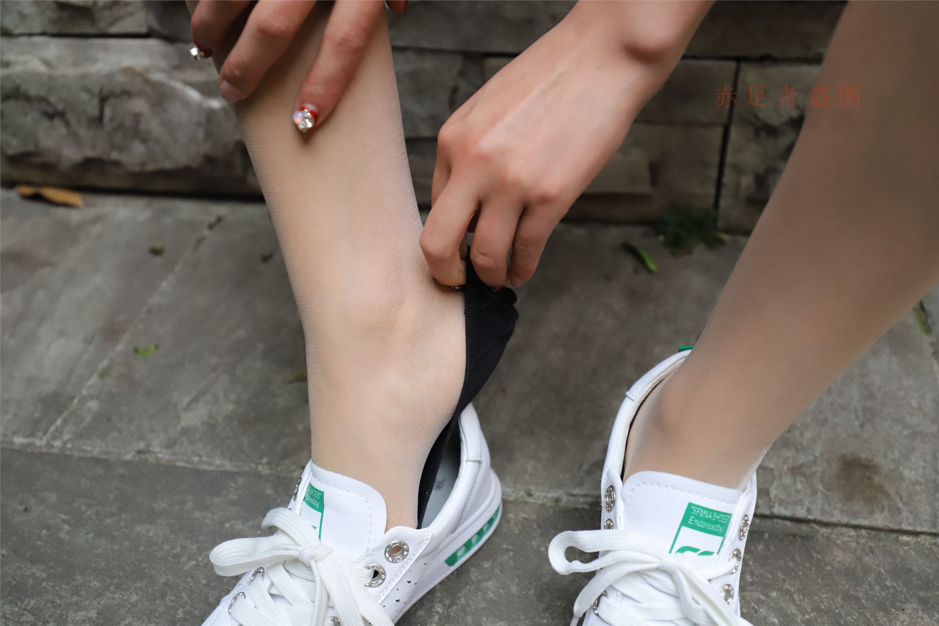 大西瓜套图 2018 6月活动模特1   长si 船袜(两套）4