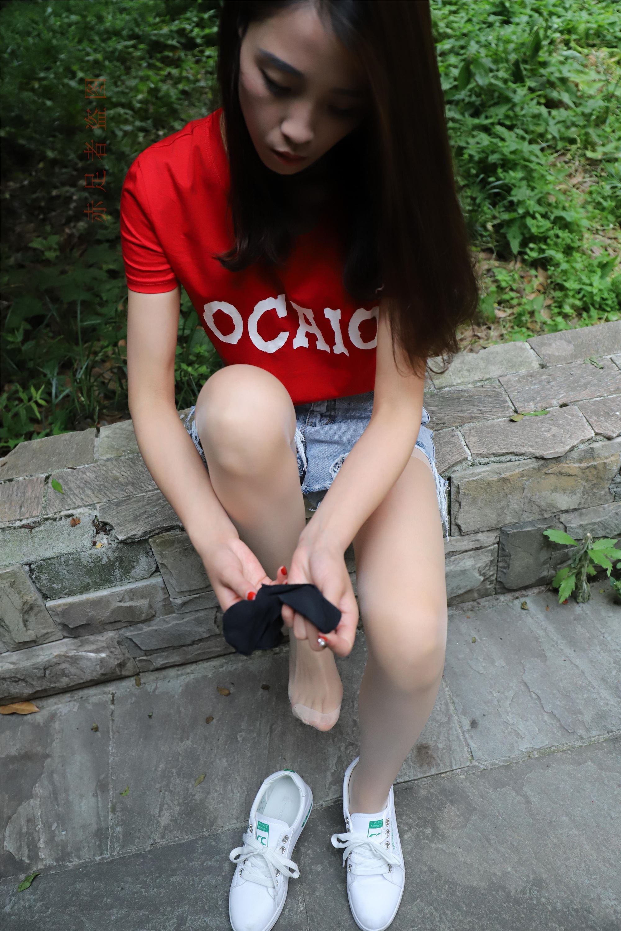 大西瓜套图 2018 6月活动模特1   长si 船袜(两套）4