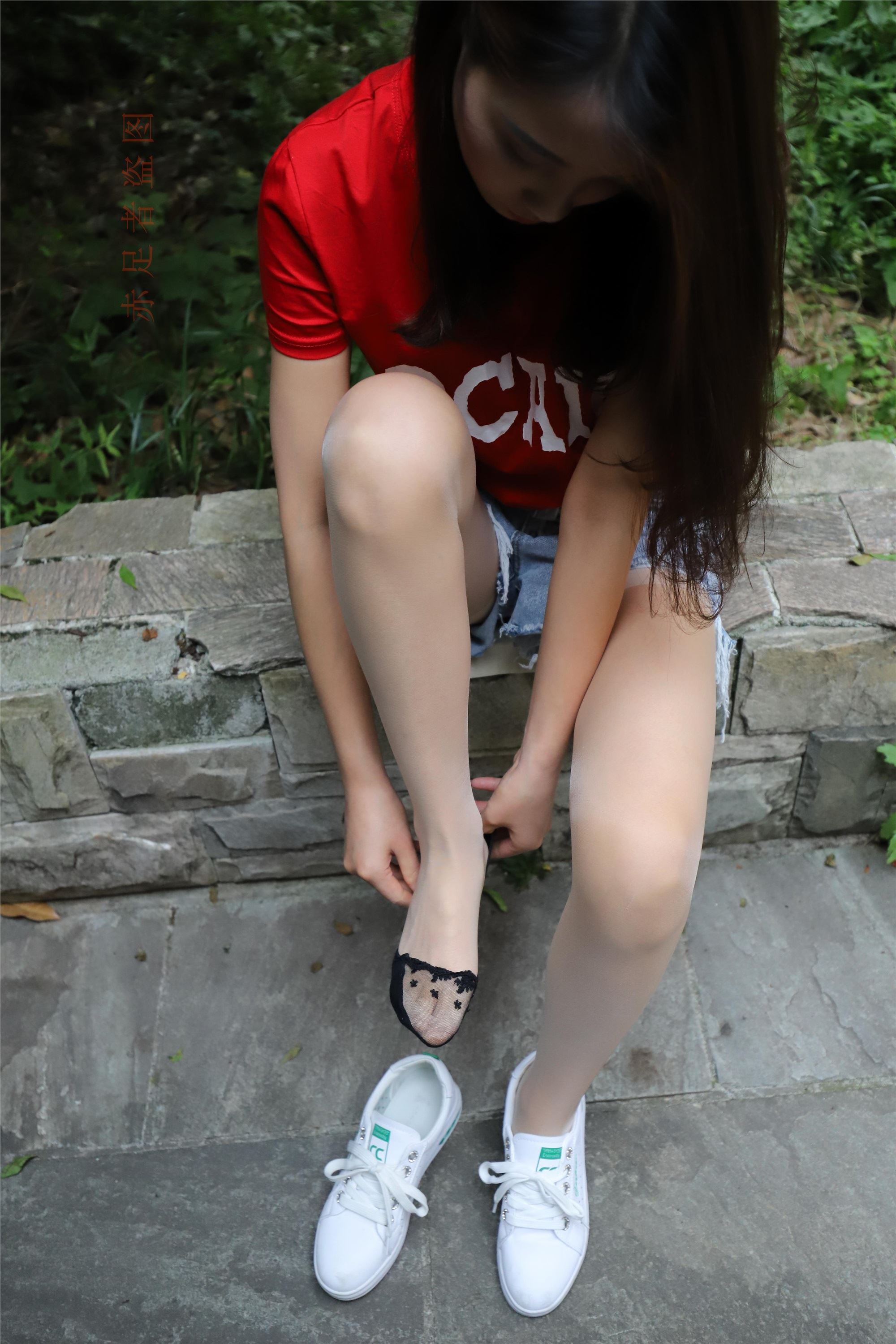 大西瓜套图 2018 6月活动模特1   长si 船袜(两套）4