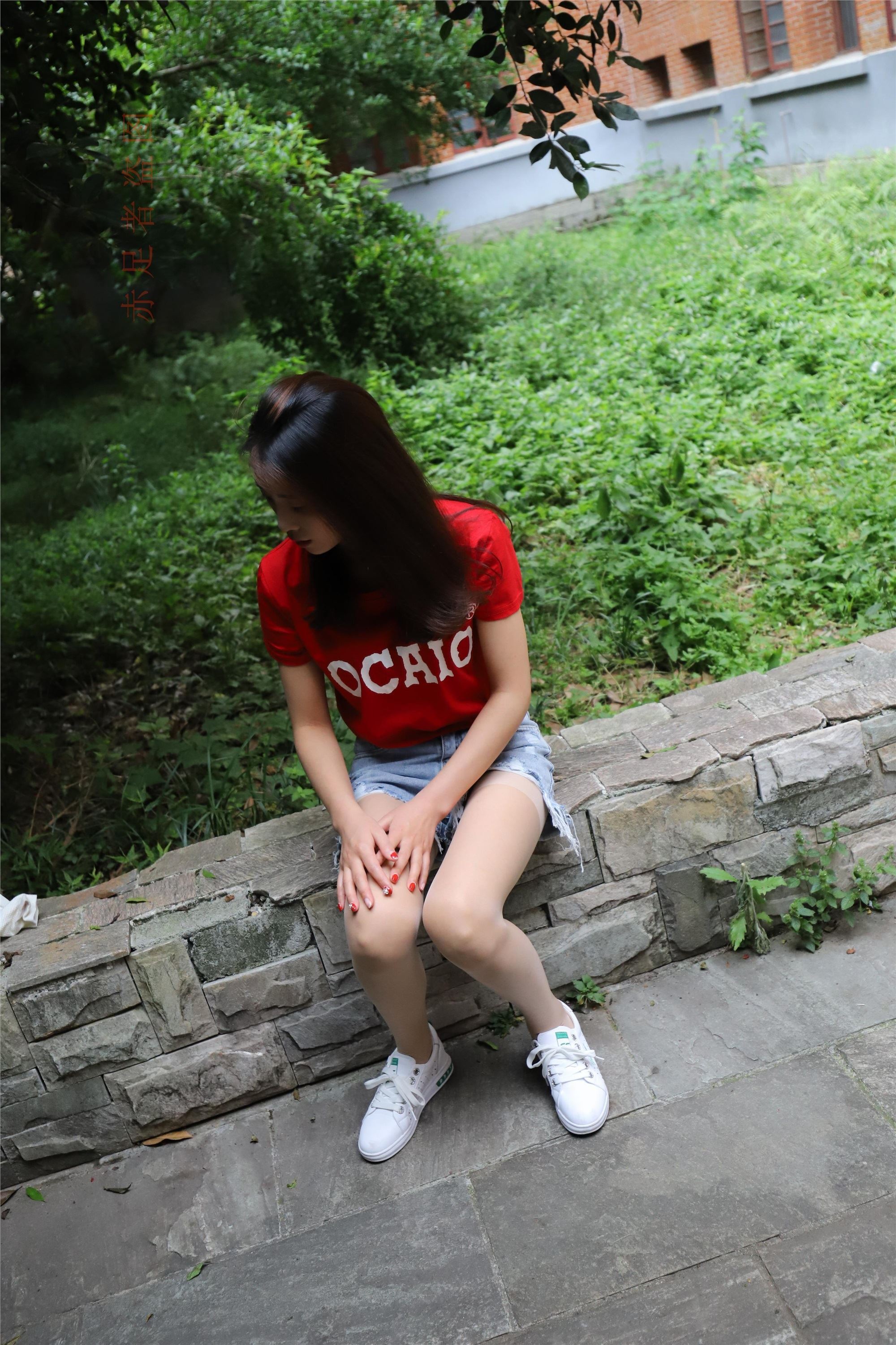 大西瓜套图 2018 6月活动模特1   长si 船袜(两套）4