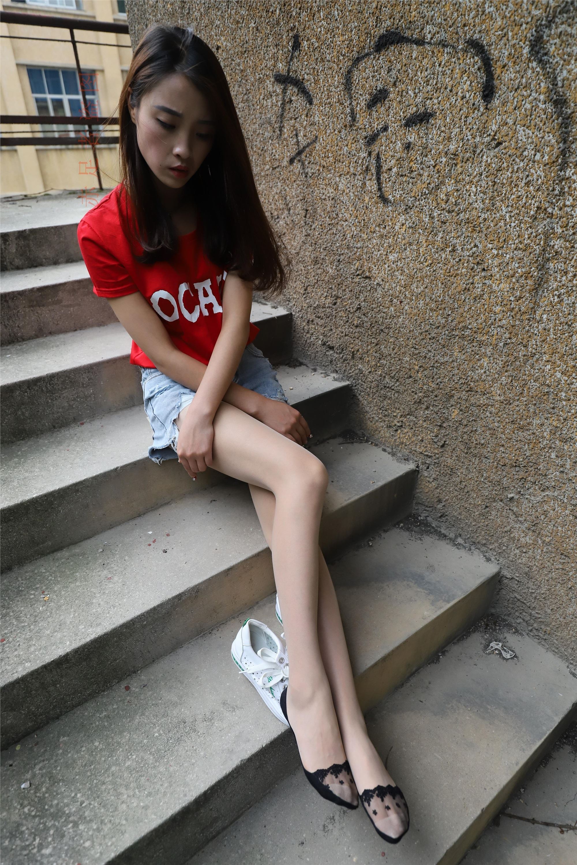 大西瓜套图 2018 6月活动模特1   长si 船袜(两套）4