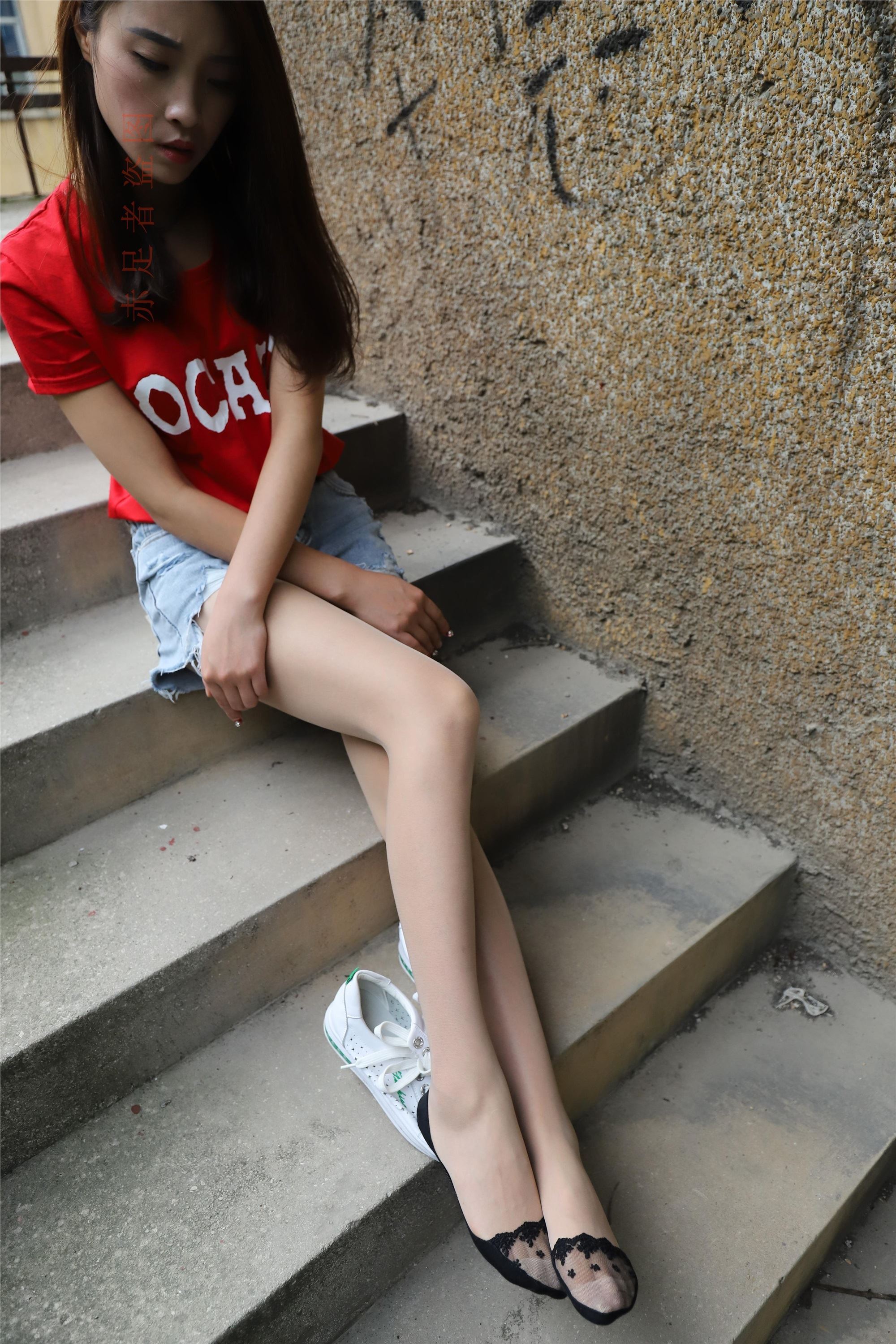 大西瓜套图 2018 6月活动模特1   长si 船袜(两套）4