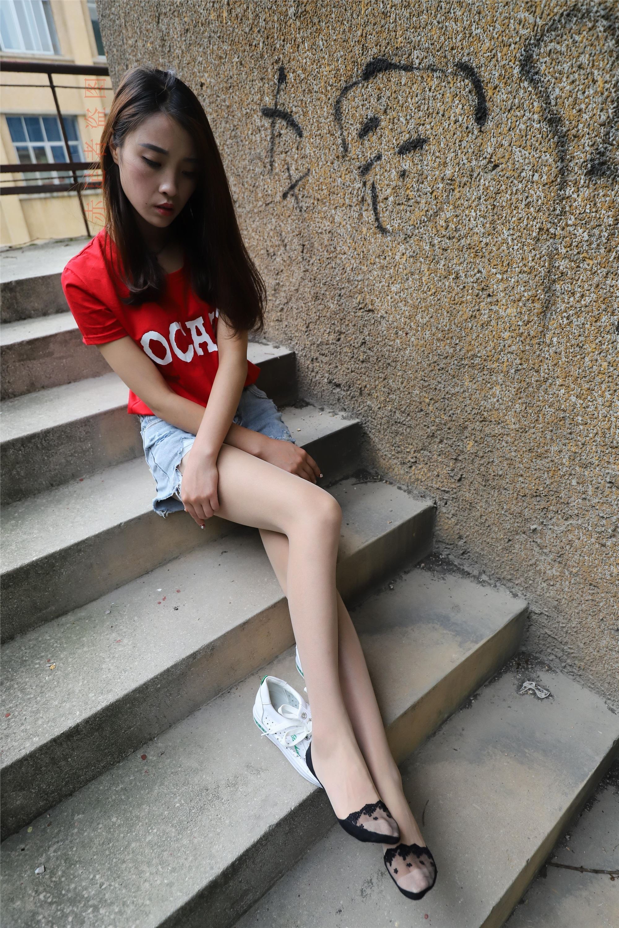 大西瓜套图 2018 6月活动模特1   长si 船袜(两套）4