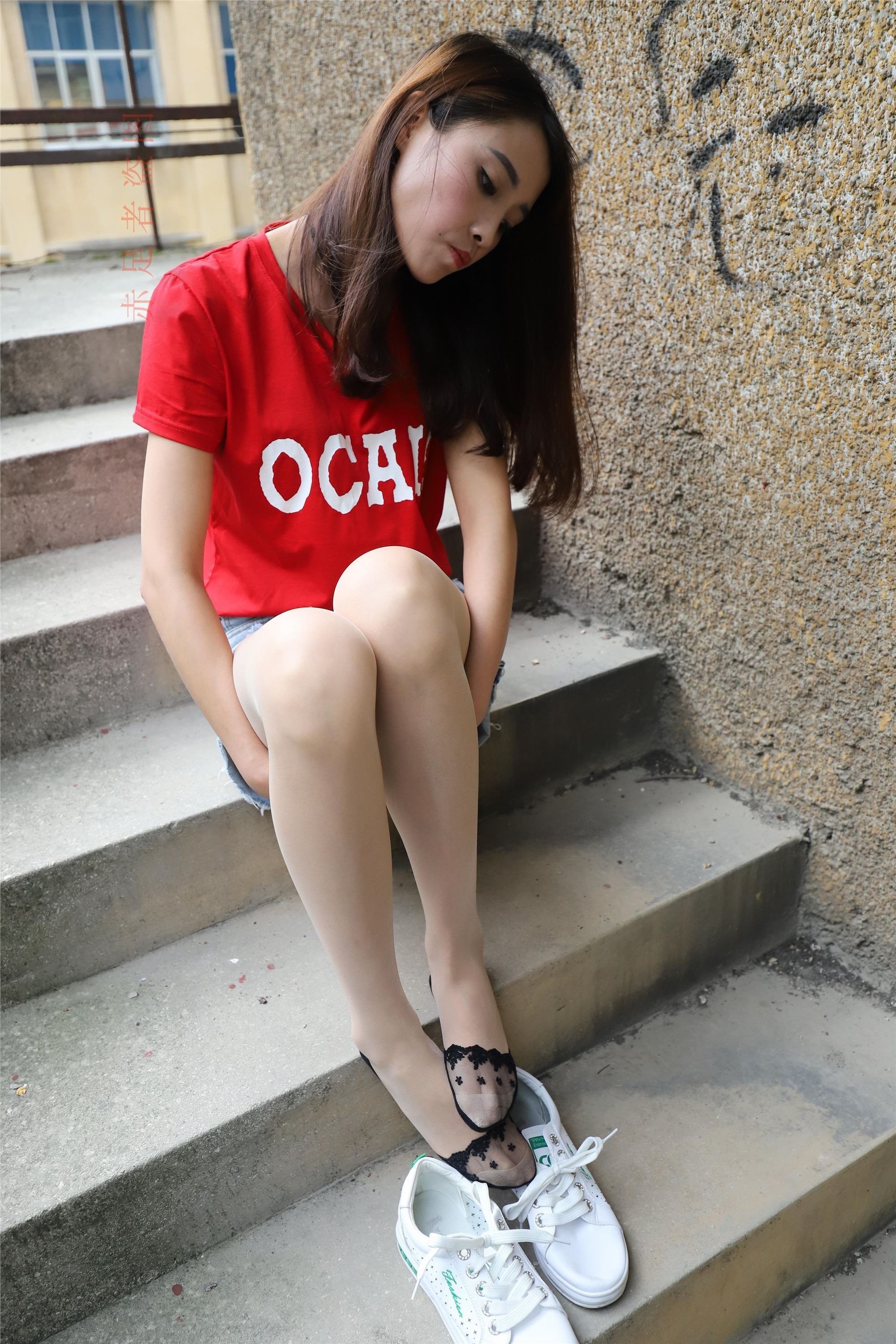 大西瓜套图 2018 6月活动模特1   长si 船袜(两套）4