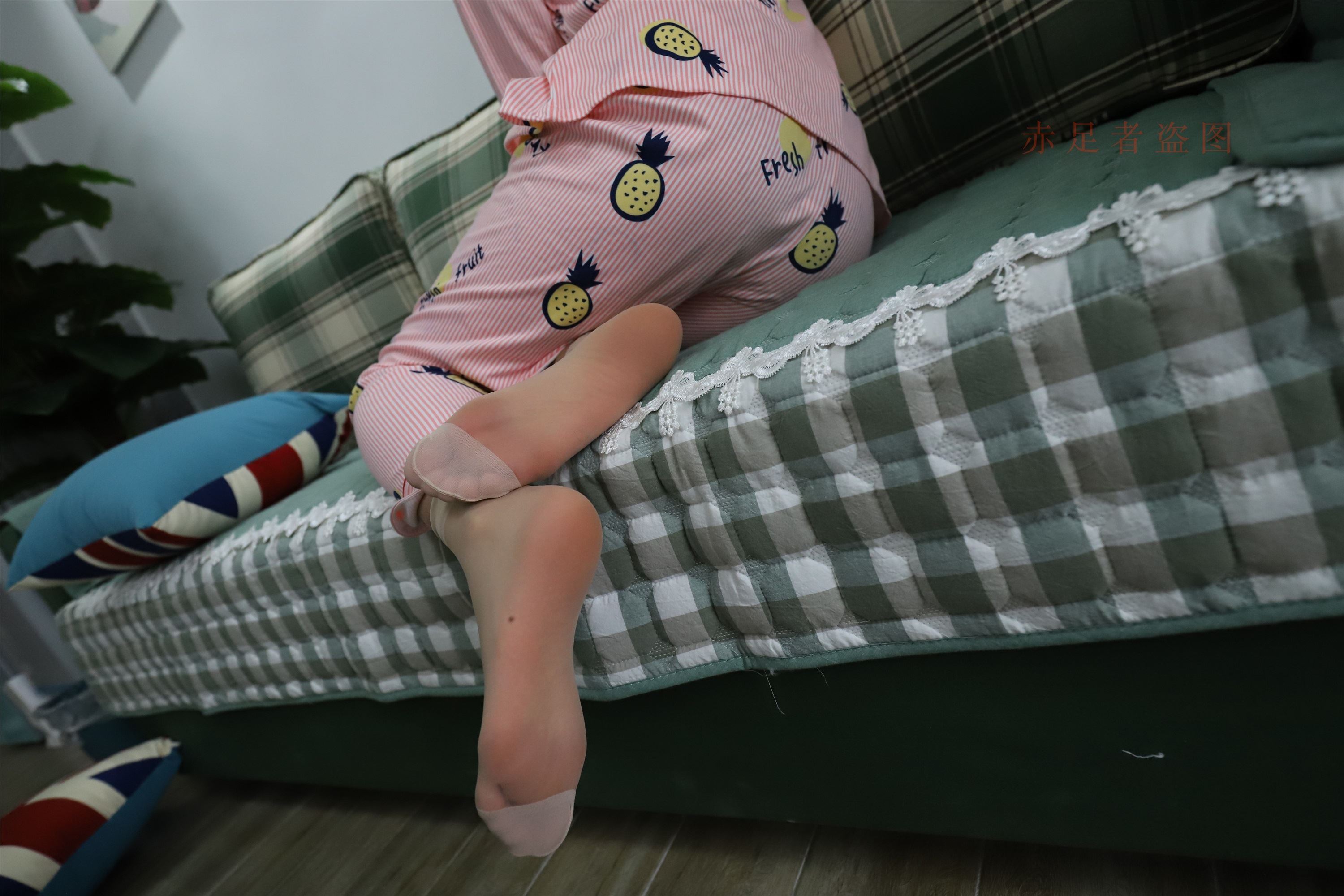 大西瓜套图 2018 6月活动模特2  尝试搭讪 短si 船袜1