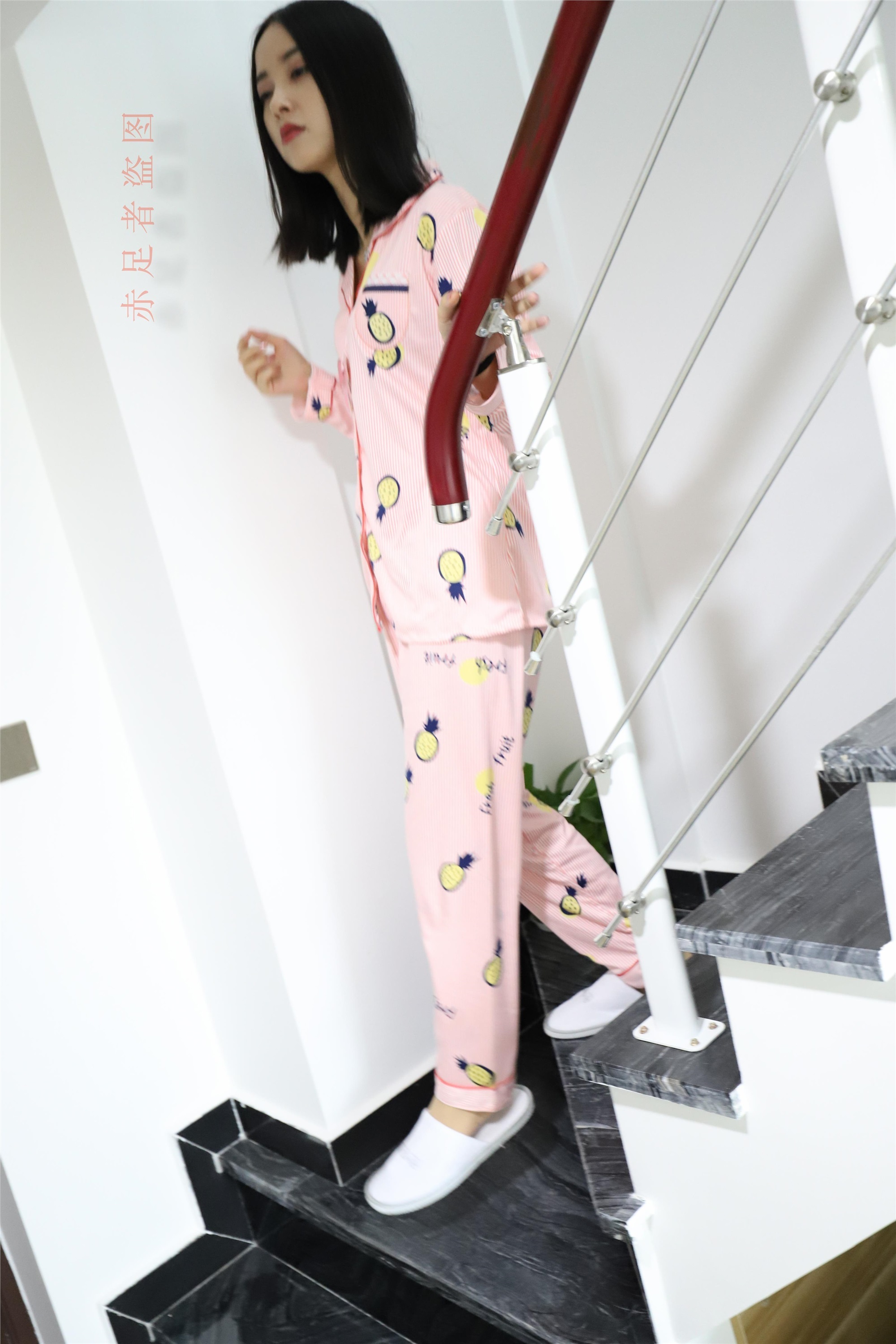 大西瓜套图 2018 6月活动模特2  尝试搭讪 短si 船袜1