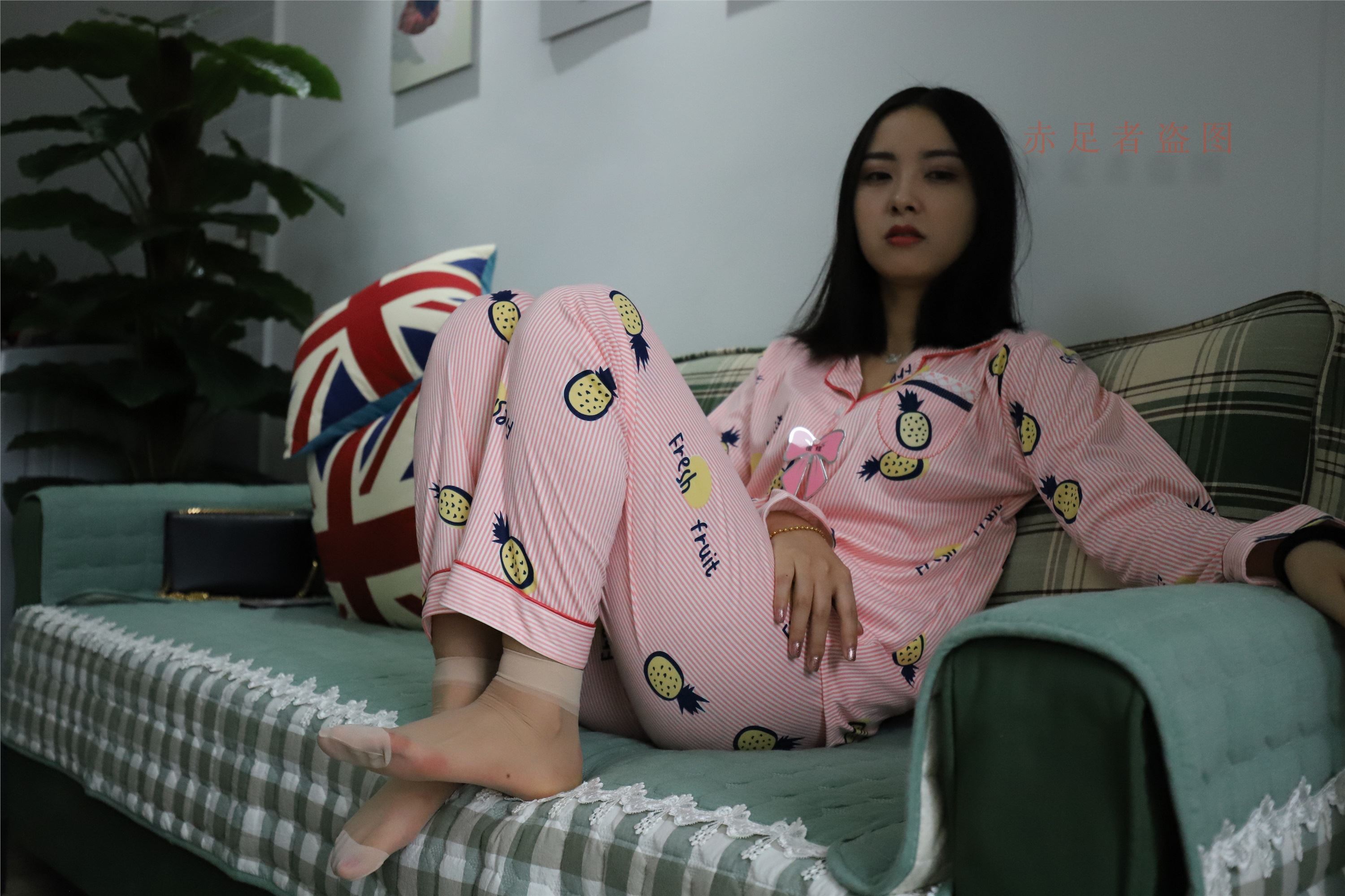 大西瓜套图 2018 6月活动模特2  尝试搭讪 短si 船袜1