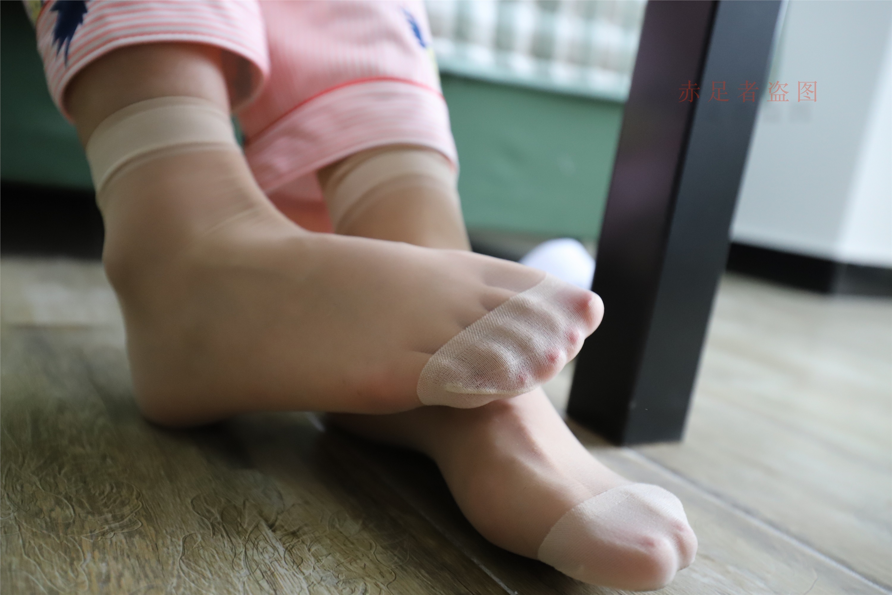 大西瓜套图 2018 6月活动模特2  尝试搭讪 短si 船袜1