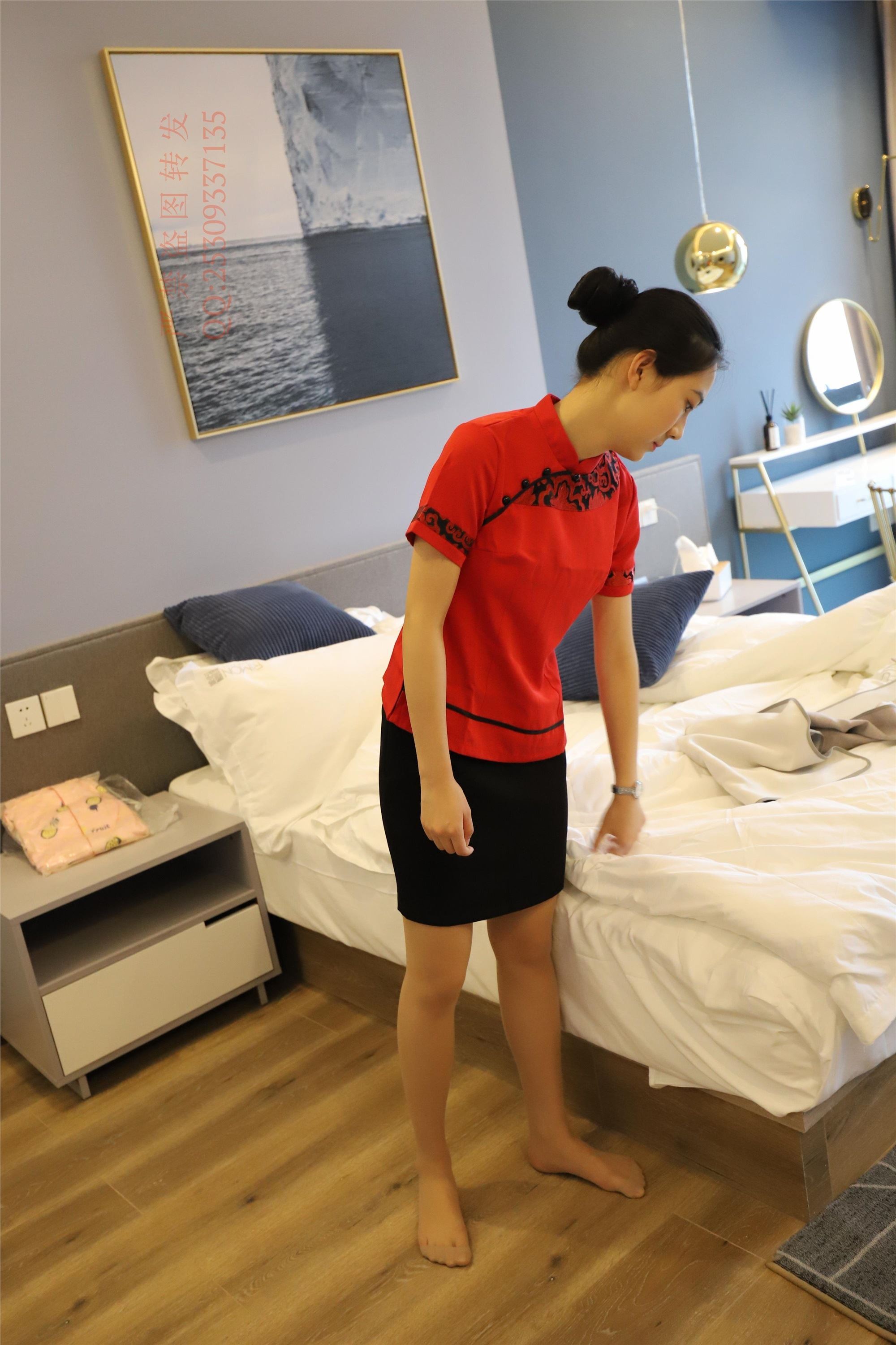 大西瓜套图 2018 7.8月活动模特一服务员zhi服