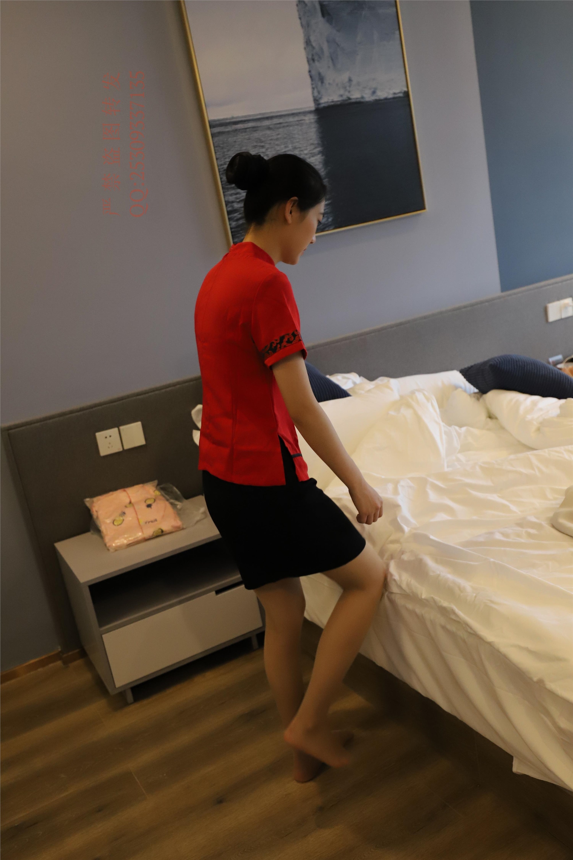 大西瓜套图 2018 7.8月活动模特一服务员zhi服