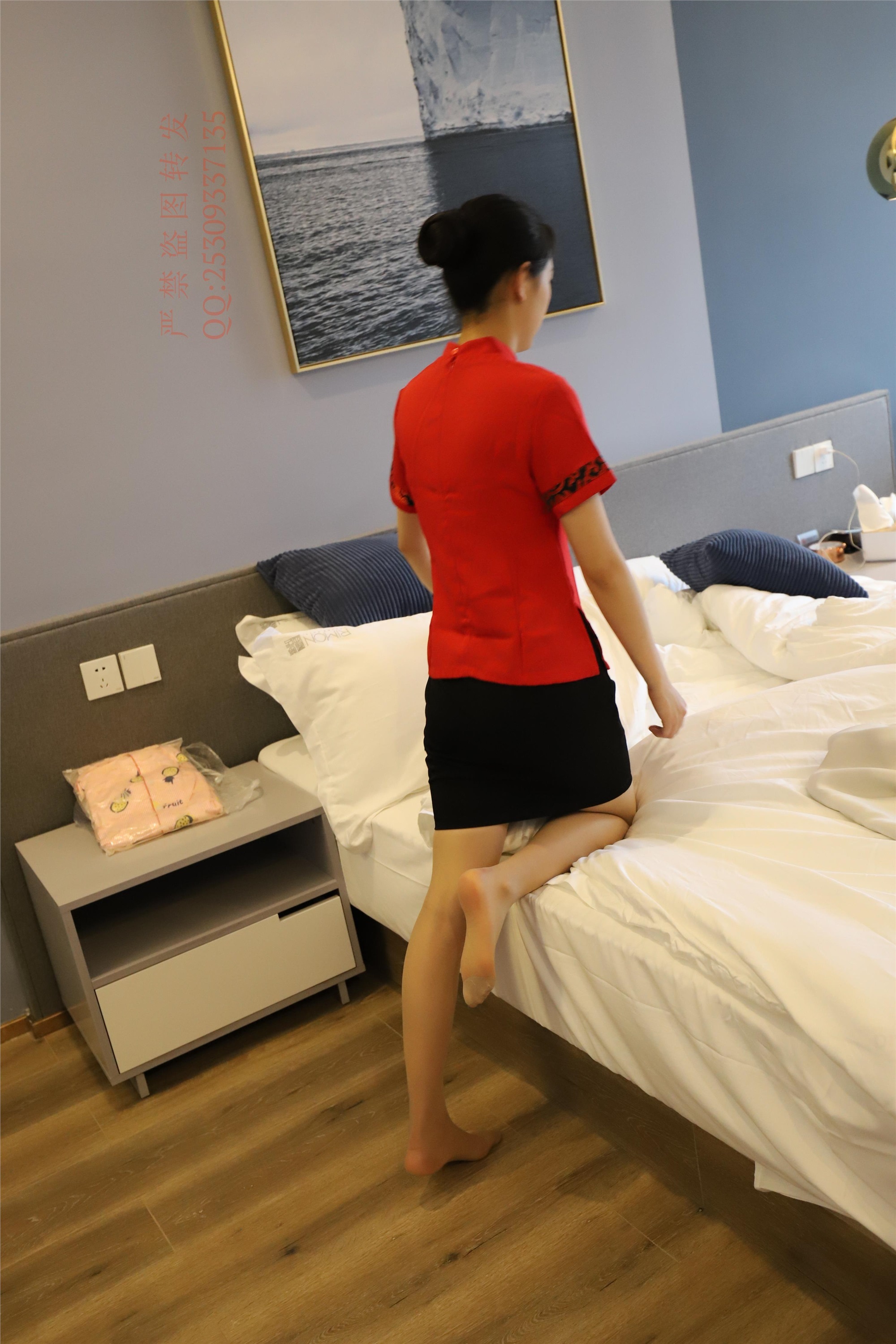 大西瓜套图 2018 7.8月活动模特一服务员zhi服