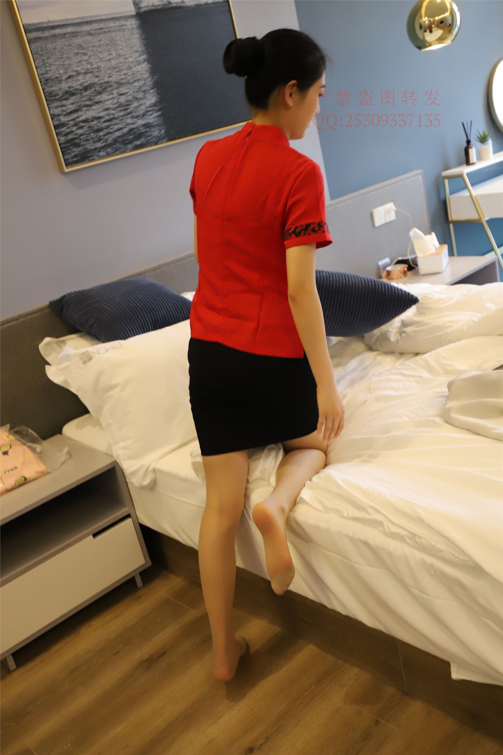 大西瓜套图 2018 7.8月活动模特一服务员zhi服