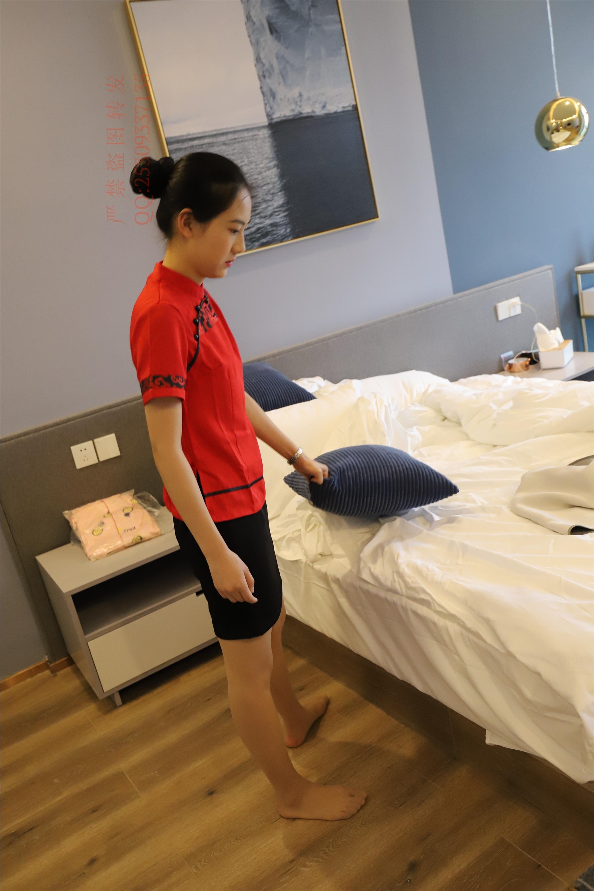 大西瓜套图 2018 7.8月活动模特一服务员zhi服