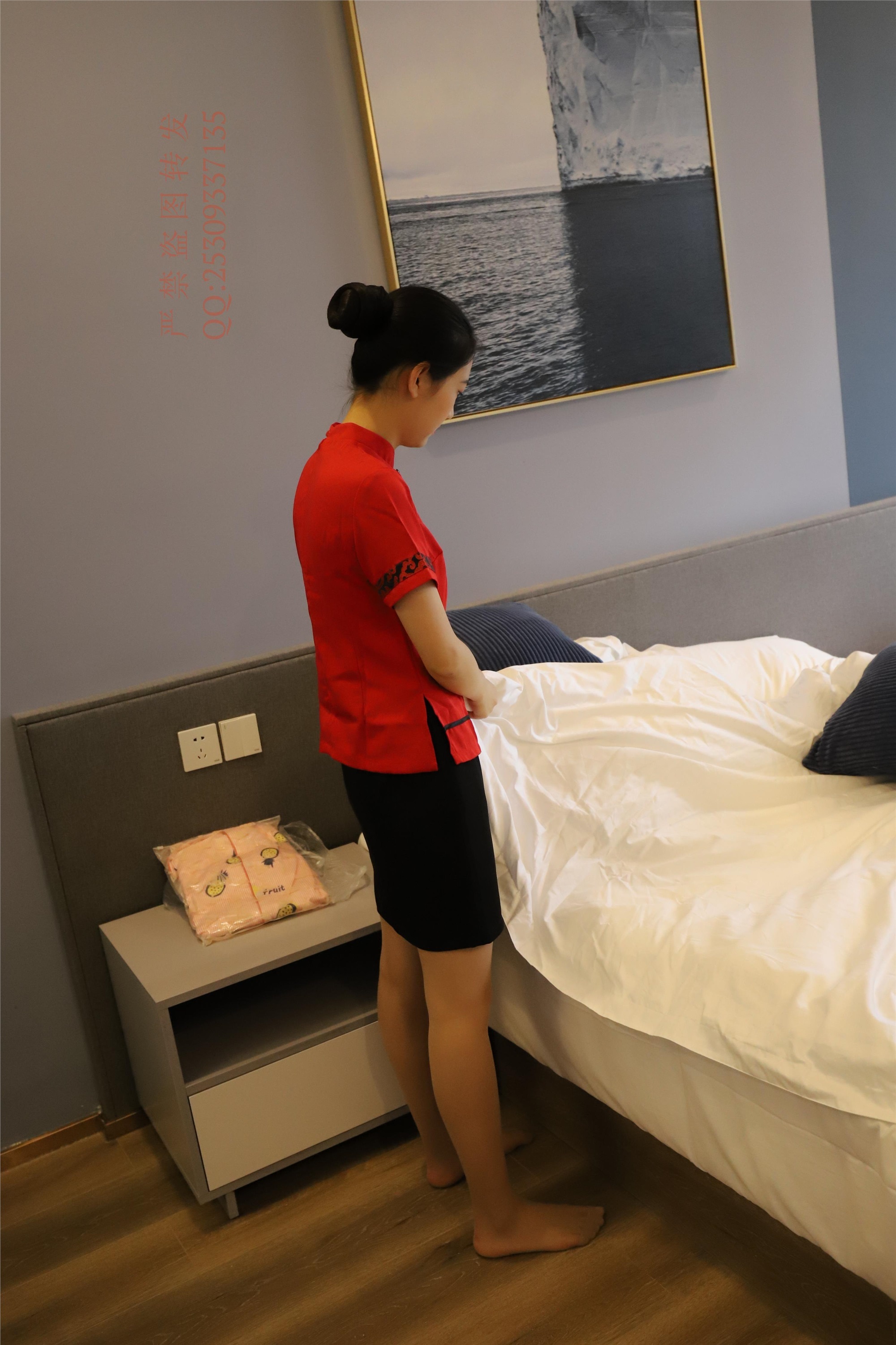 大西瓜套图 2018 7.8月活动模特一服务员zhi服